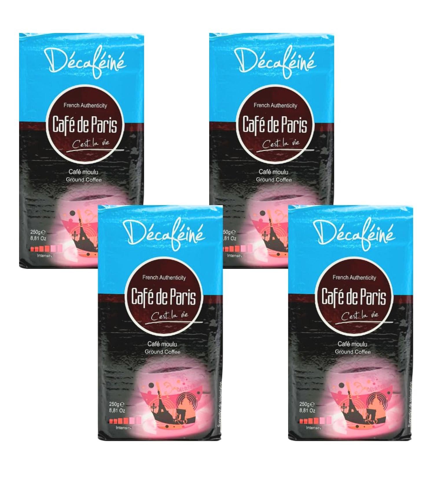 Decaffeinated Ground Coffee 250g x 4 - Buy Online on SooperMarket.com