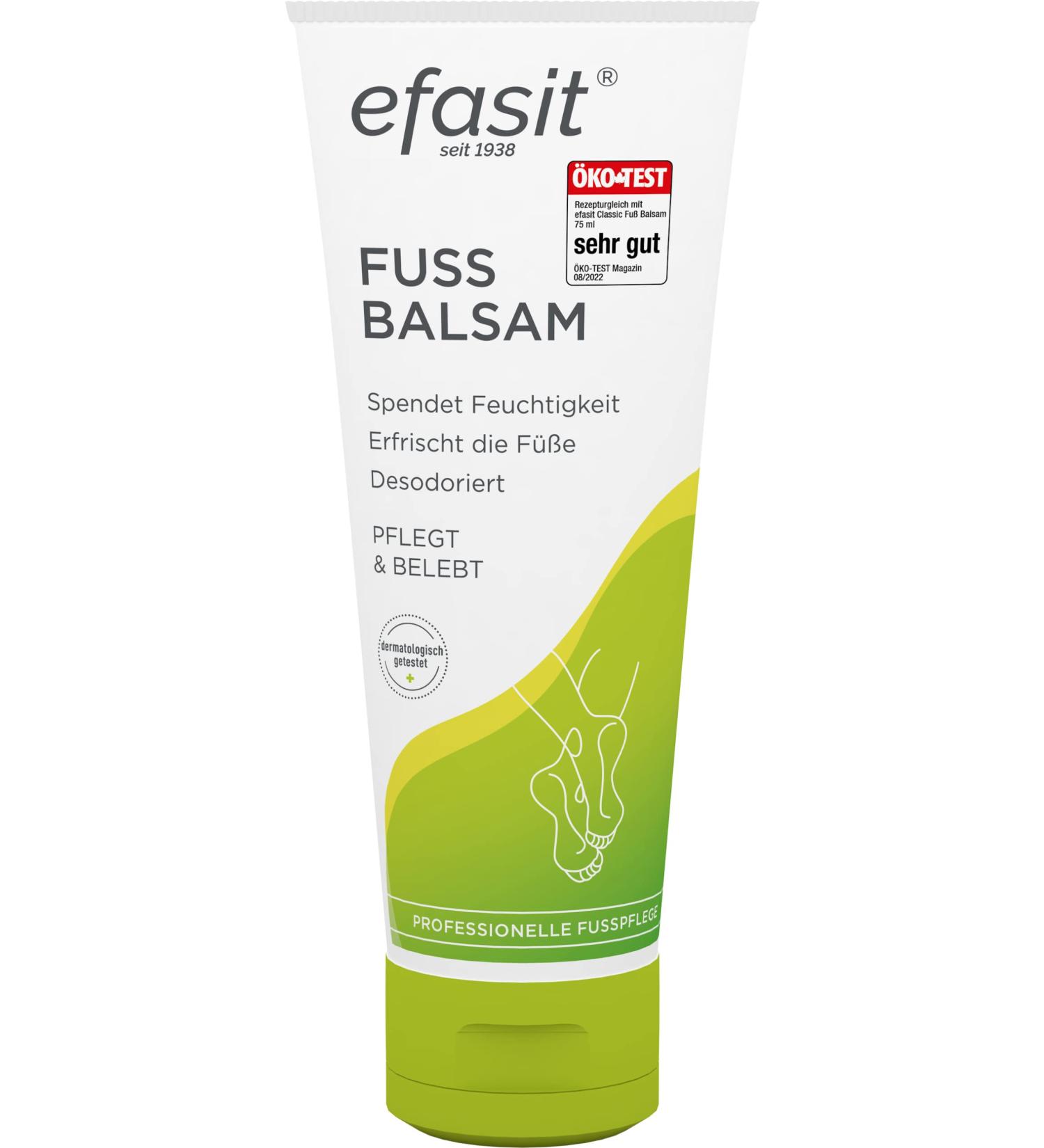 Efasit Foot Balm 75ml | Rich Moisturizer for Dry Feet with Jojoba & Rosemary Oil | Nourishing Care for Healthy Feet - Buy Online on SooperMarket.com