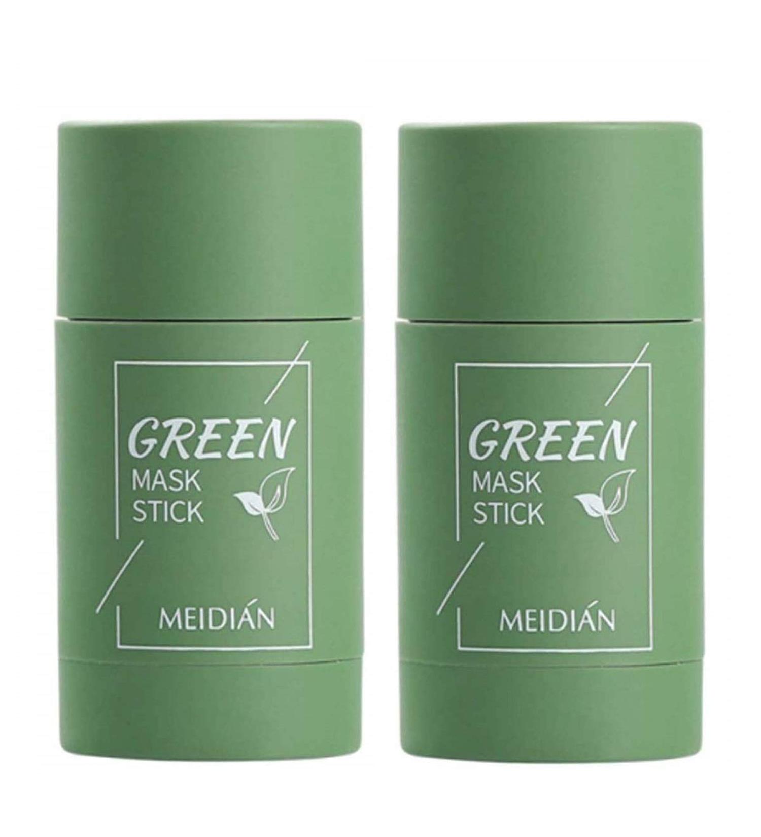 Green Tea Stick Blackhead Remover (2Pcs) - Deep Pore Cleansing and Moisturizing with Green Tea Extract for Skin Brightening - Suitable for All Skin Types - Buy Online on SooperMarket.com