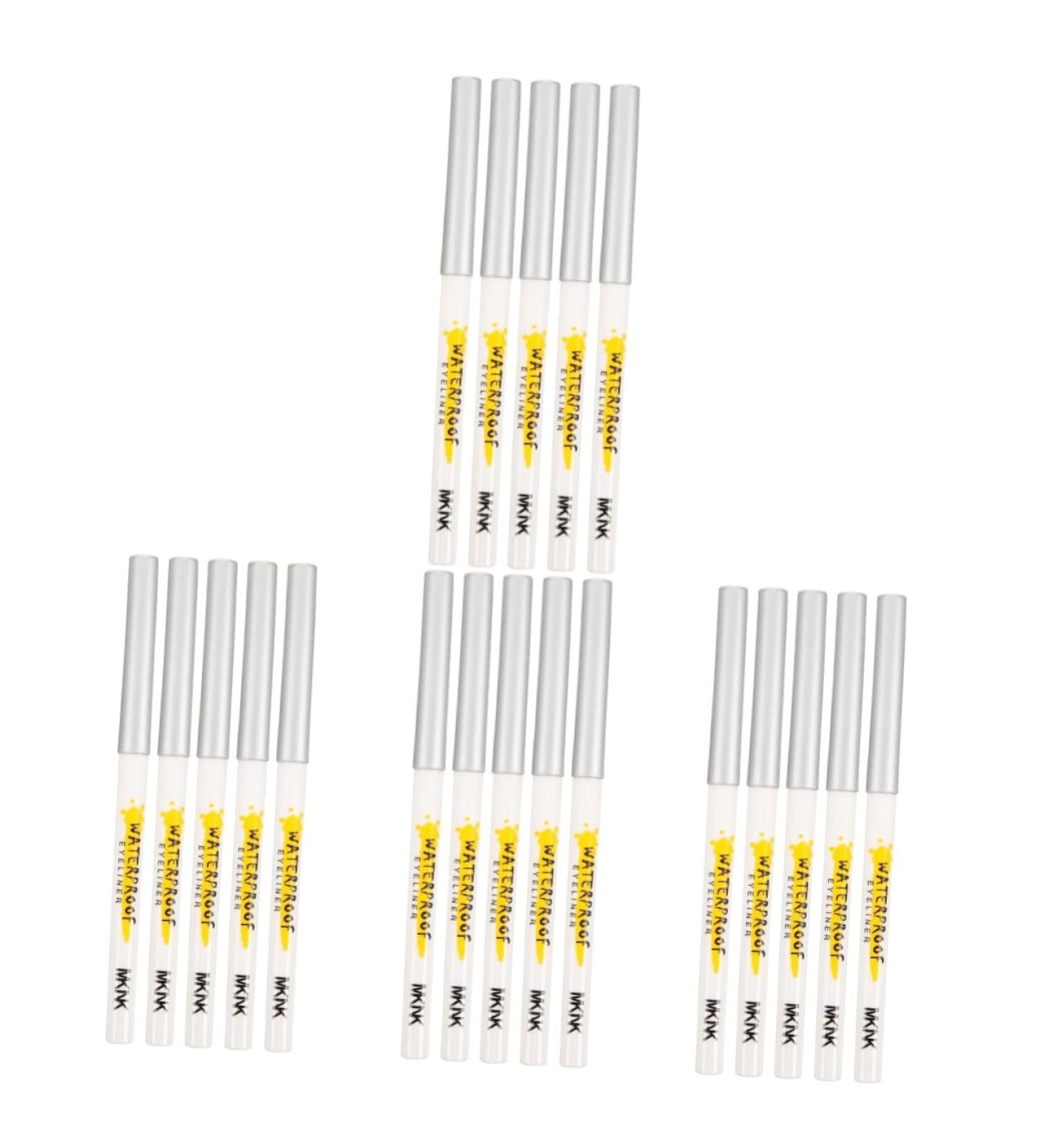 Baluue 20 Pcs White Lying Silkworm Pen Pencil Eyeliner White Eyeliner Cream Eyeshadow Women Cosmetics Abs - Buy Online on SooperMarket.com