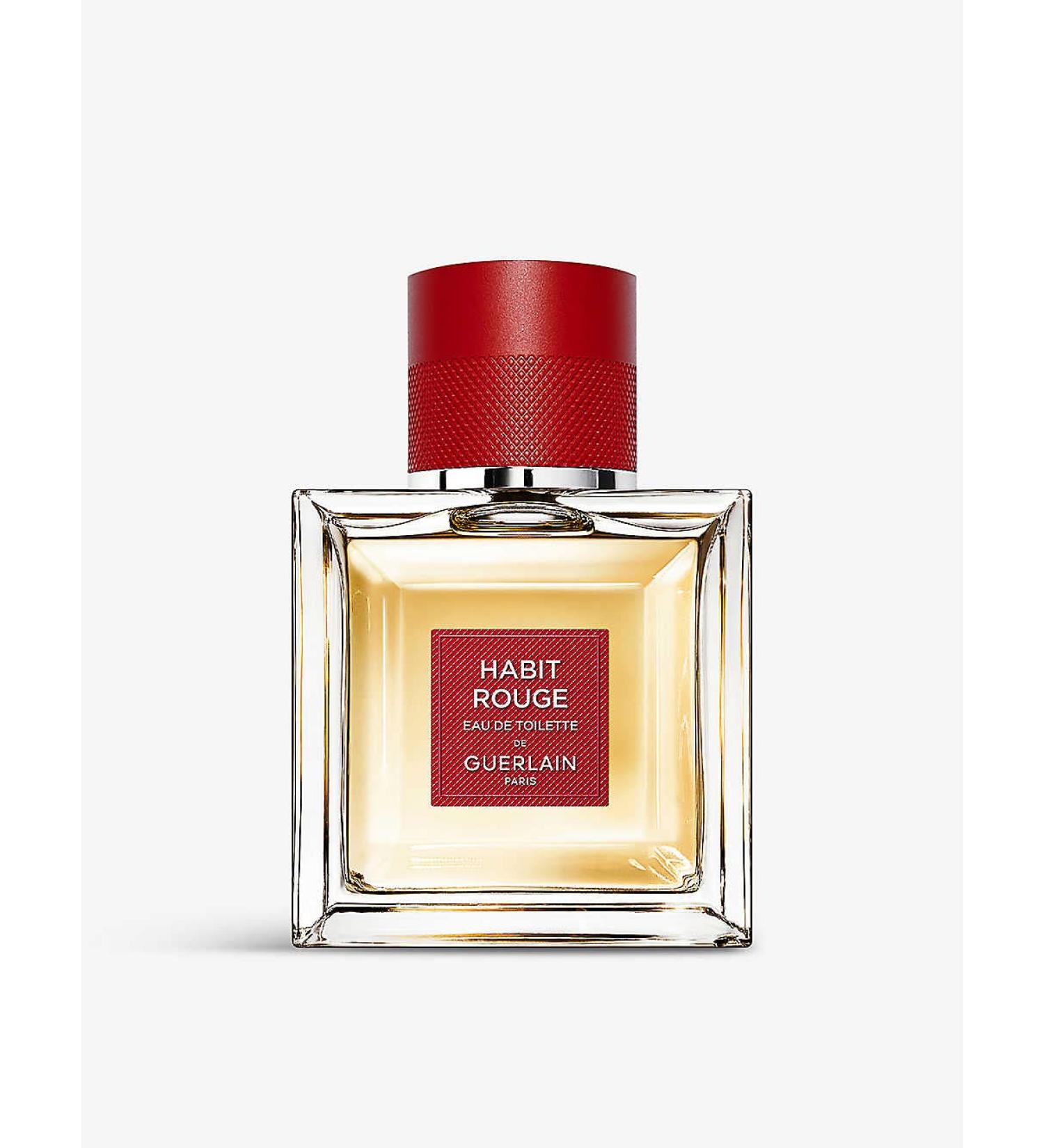 GUERLAIN Habit Rouge For Men Eau De Toilette Spray 3.4 Ounce - Buy Online on SooperMarket.com