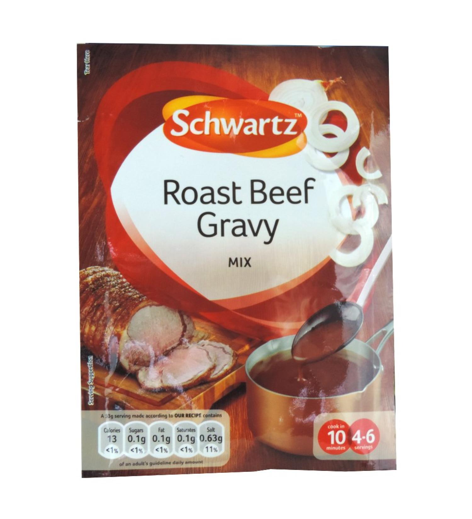 Schwartz Roast Beef Gravy Mix - 12 x 27gm