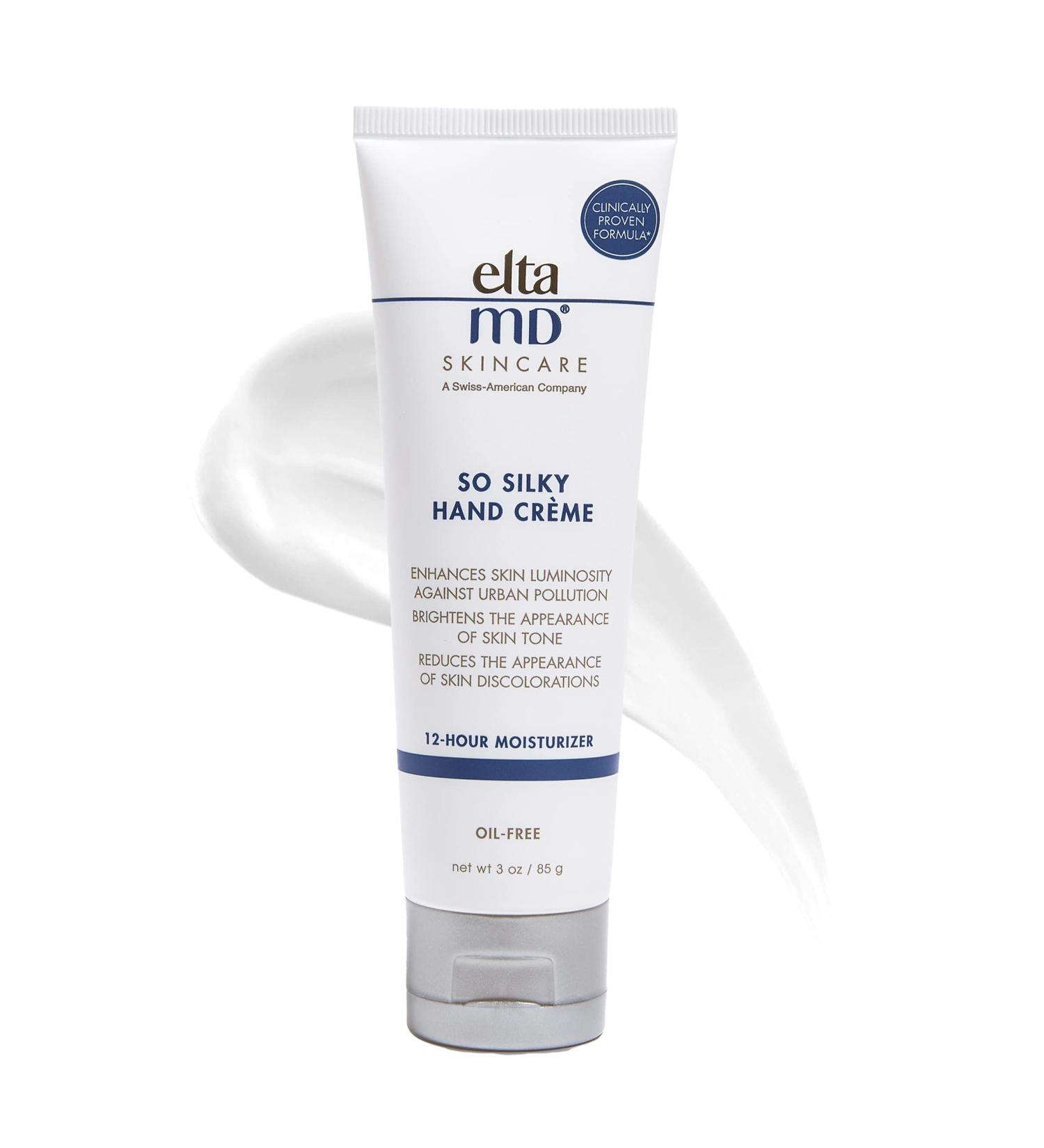 EltaMD So Silky Hand Cr me 3 oz - Moisturizing Hand Lotion with Ceramides, Sclareolide, and Vitamin E for Dry, Flaking Hands - 12-Hour Hydration - Buy Online on SooperMarket.com