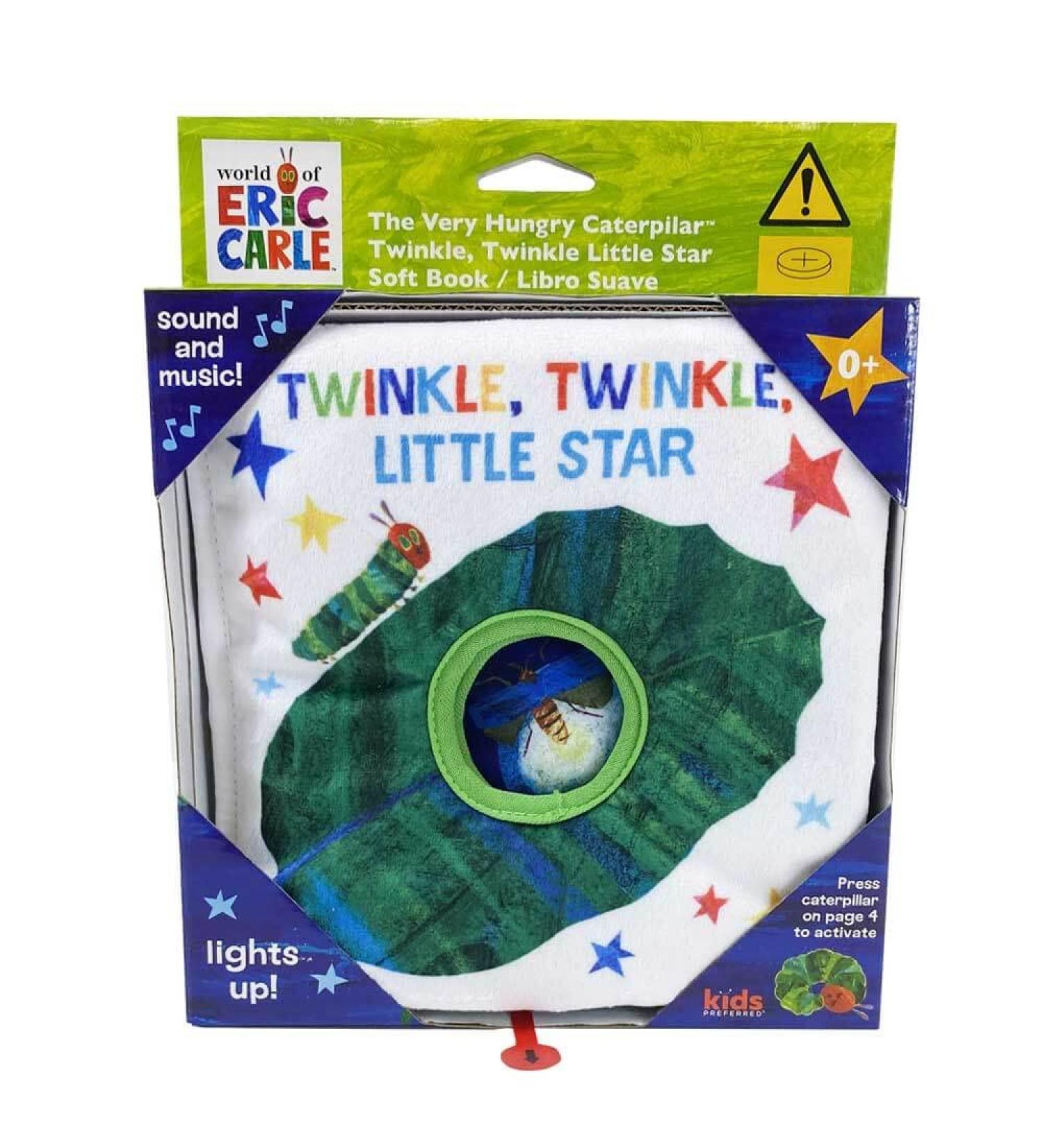 Eric Carle Kids Preferred Very Hungry Caterpillar Soft Book with Sounds and Light Up Firefly - Perfect for Infants and Babies - Buy Online on SooperMarket.com