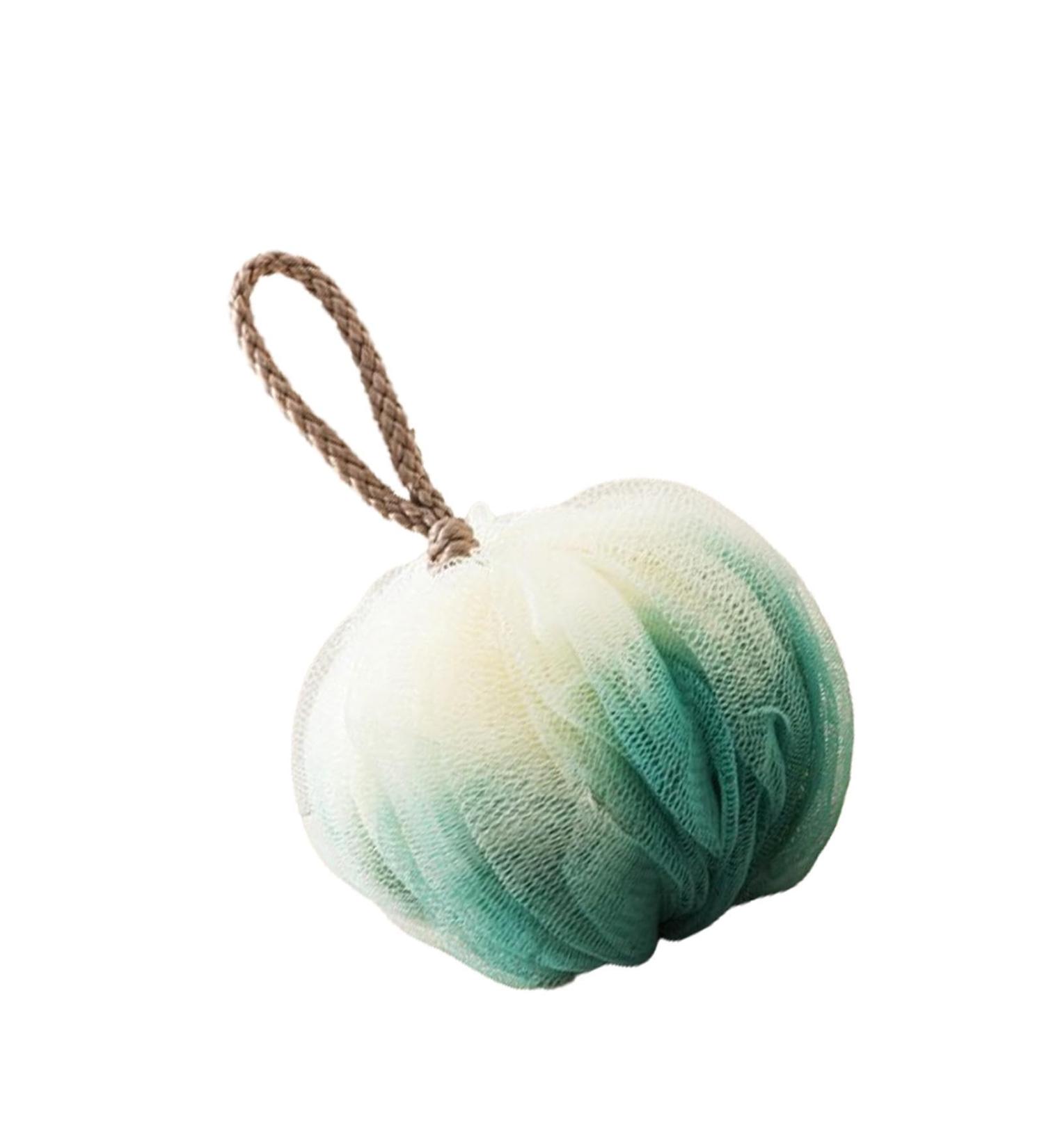 Large Loofahs for Shower Exfoliation Bath Sponge Super Soft Exfoliation Bath Sponge Dual-Use Foaming Bath Ball for Travel Home Hotel Green - Buy Online on SooperMarket.com