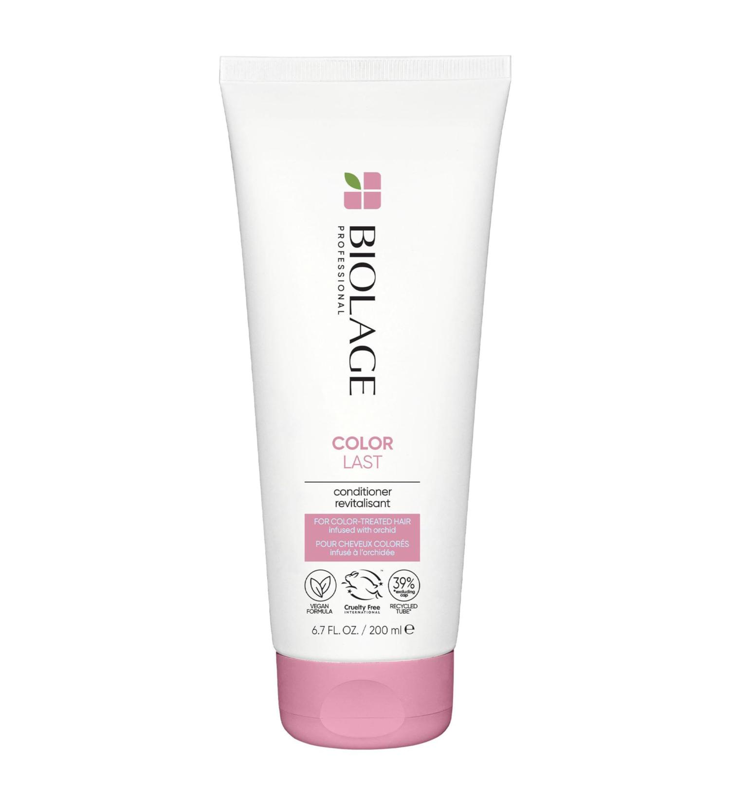 Biolage Color Last Moisturizing Conditioner with Orchid Extract - Prevents Color Fade, Adds Shine - Vegan Formula 200ml - Buy Online on SooperMarket.com