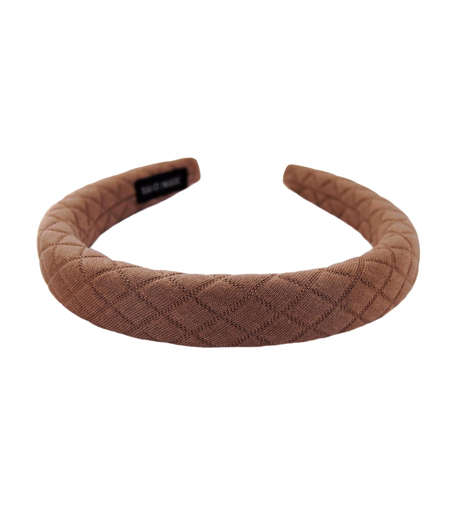 axy Headband with Fabric Padded Beautifully Elegant Headband Women's Headband Hair Accessories HRK12 (Brown) - Buy Online on SooperMarket.com