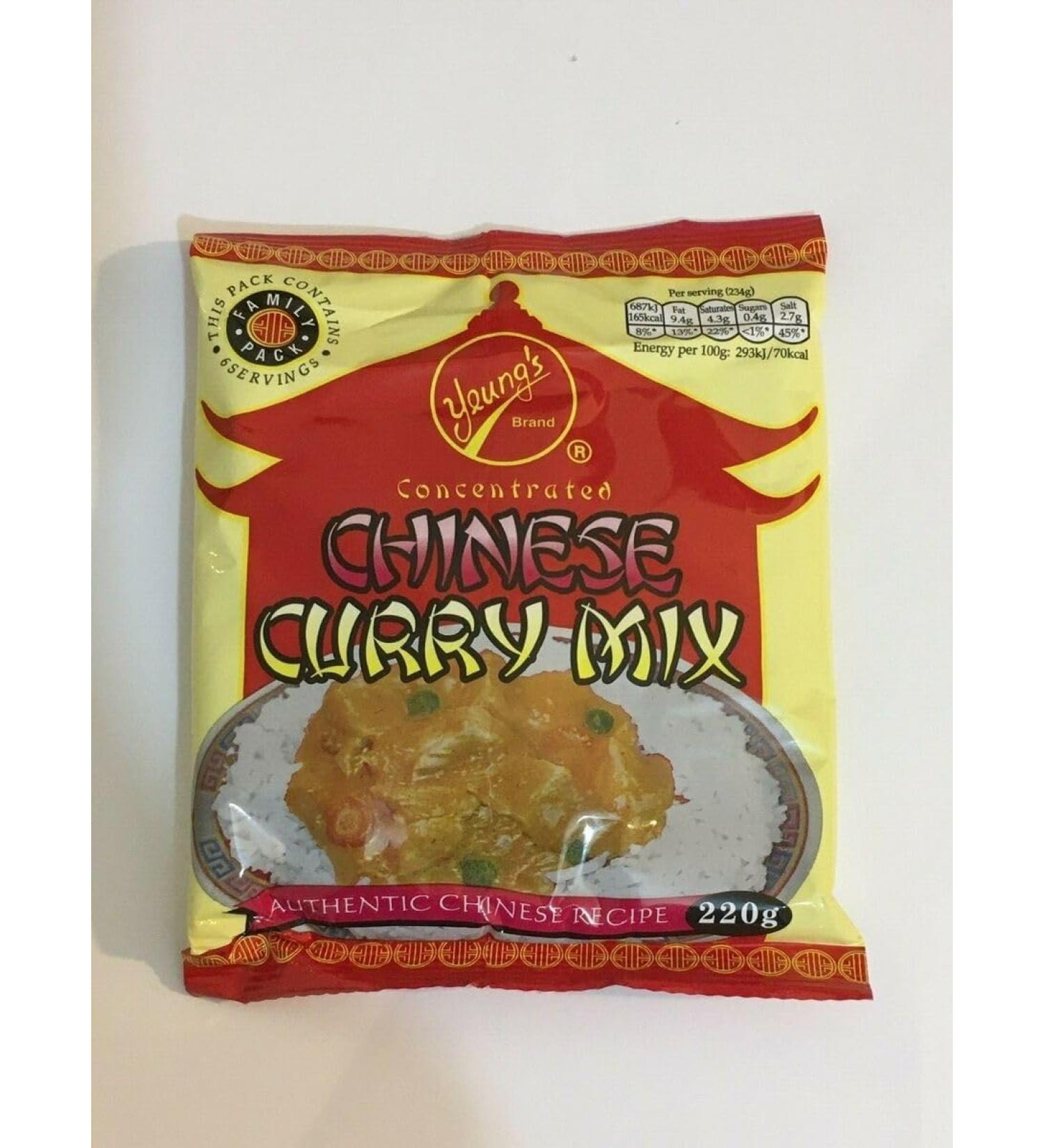 Yeungs Curry Sauce - 220g x 6 Packs | Authentic Chinese Curry Flavor Quick and Convenient | Vegan - Buy Online on SooperMarket.com