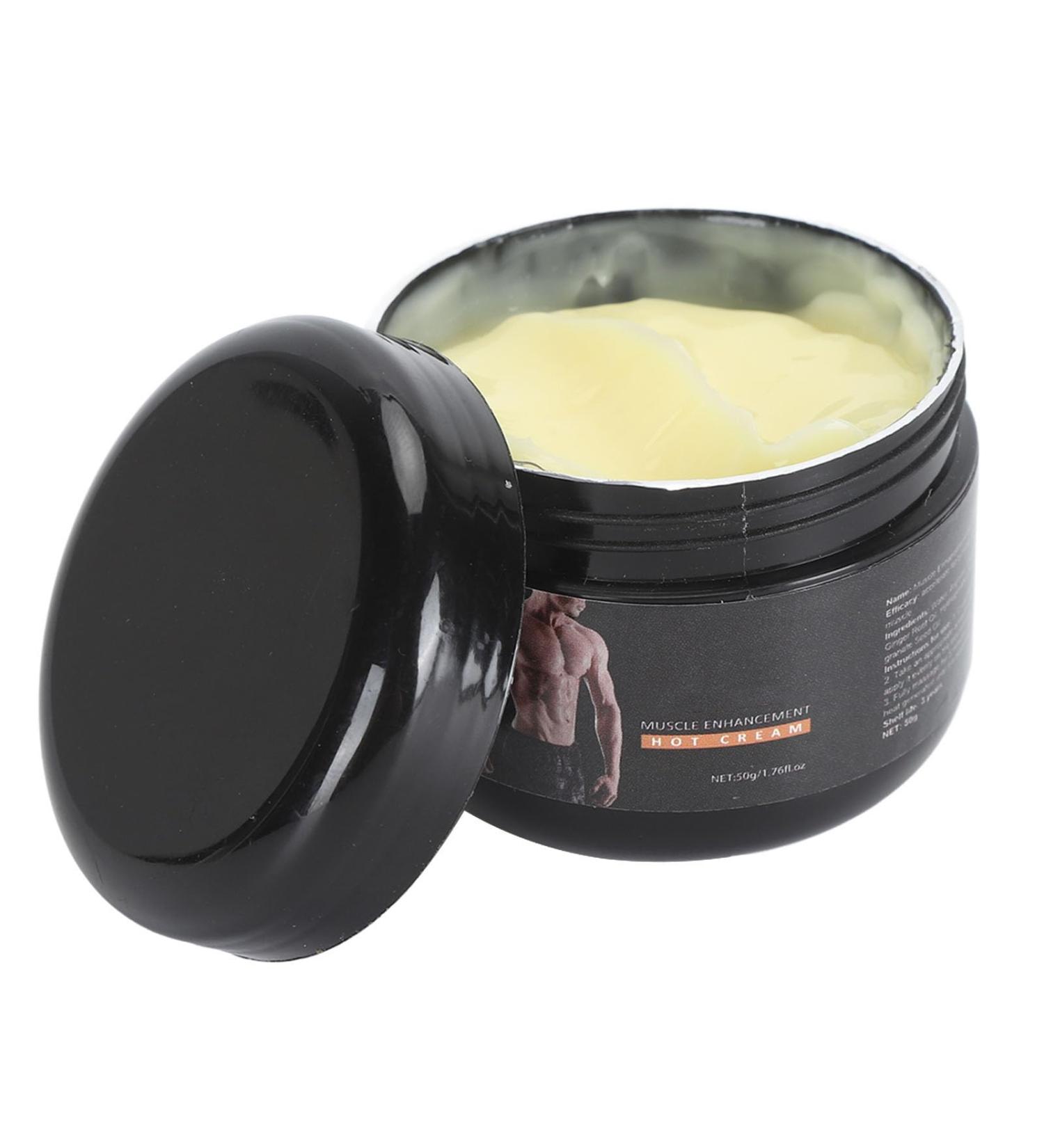 2pcs Muscle Sweat Workout Enhancer Cream 50g Antioxidant Boost Belly Fat Burner Skin Tightening Promotes Blood Improves Muscle Strength - Buy Online on SooperMarket.com