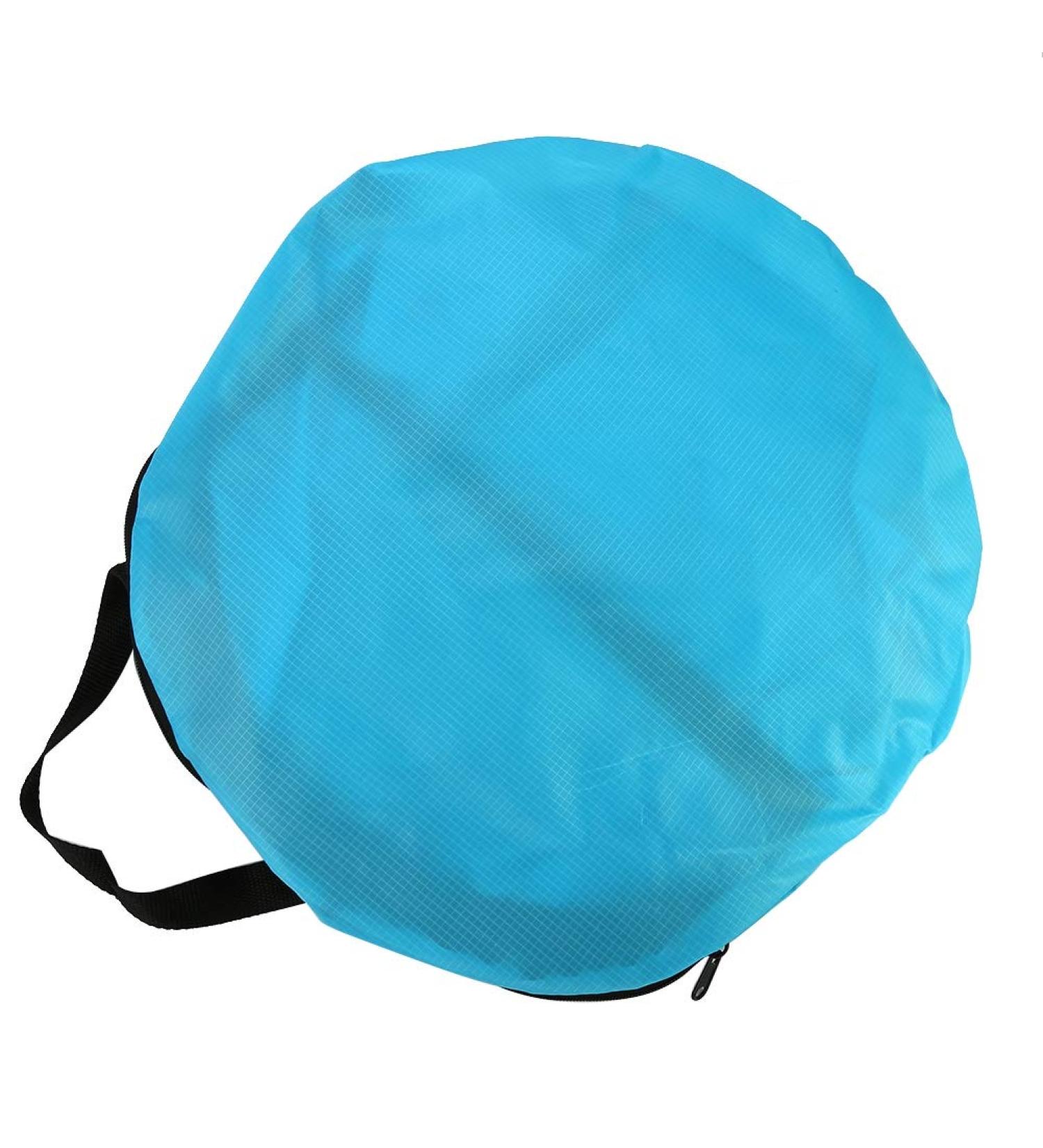 TOPINCN 42.52 Foldable Kayak Wind Paddle Sail with Clear Window and Storage Bag - Blue - Buy Online on SooperMarket.com