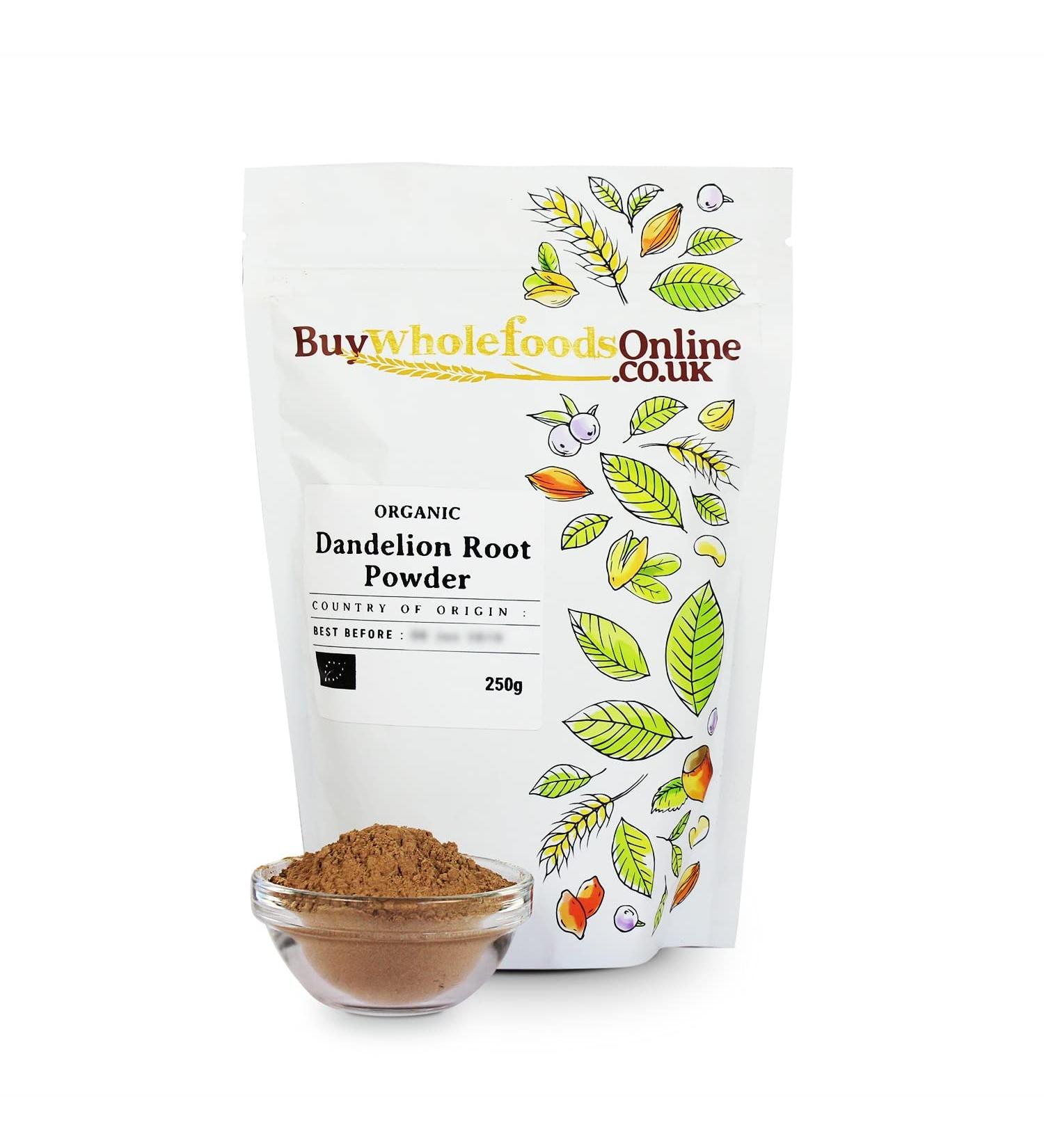 Organic Dandelion Root Powder 250g (BWFO) - Buy Online on SooperMarket.com