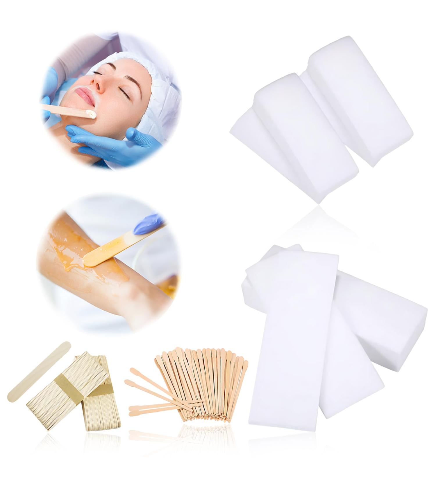 Wax Strips Kit 250pcs - Body & Facial Hair Removal for Men & Women - Buy Online on SooperMarket.com
