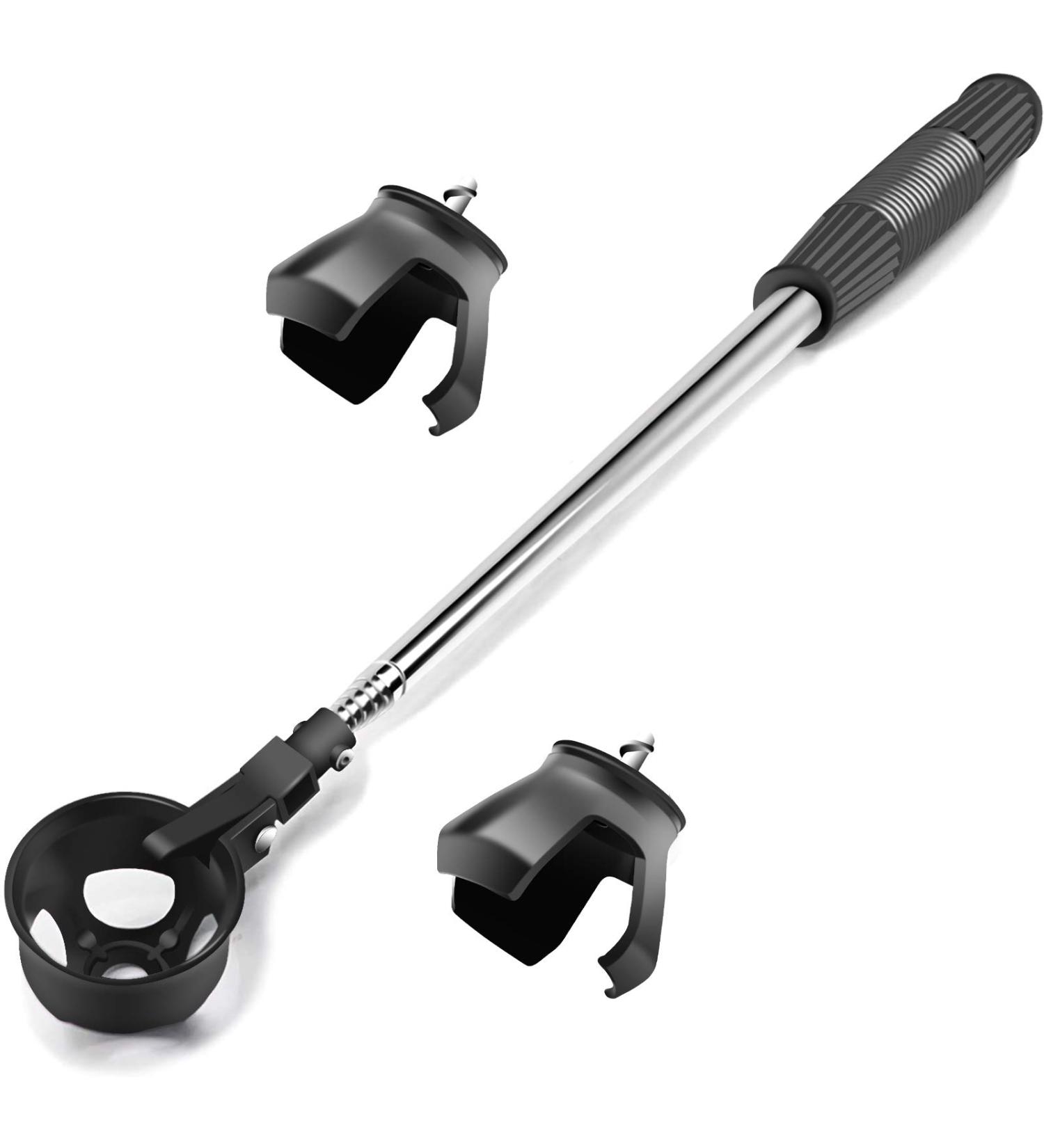 Prowithlin Stainless Extendable Golf Ball Retriever Bundle | 2 Grabbers, 9ft Telescopic Pole | Lightweight, Golf Gifts for Men - Buy Online on SooperMarket.com