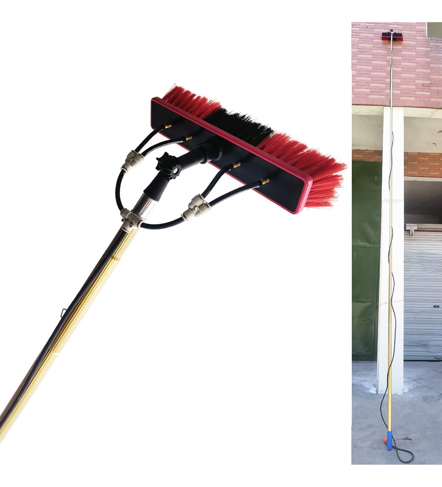 Window Cleaning Equipment Teleswindow Cleaner Extendable Window Cleaning Pole Water Fed Poles Conservatory Roof Cleaner Window Cleaning Brush/18Ft 55cm Brush Head 9M/30FT - Buy Online on SooperMarket.com