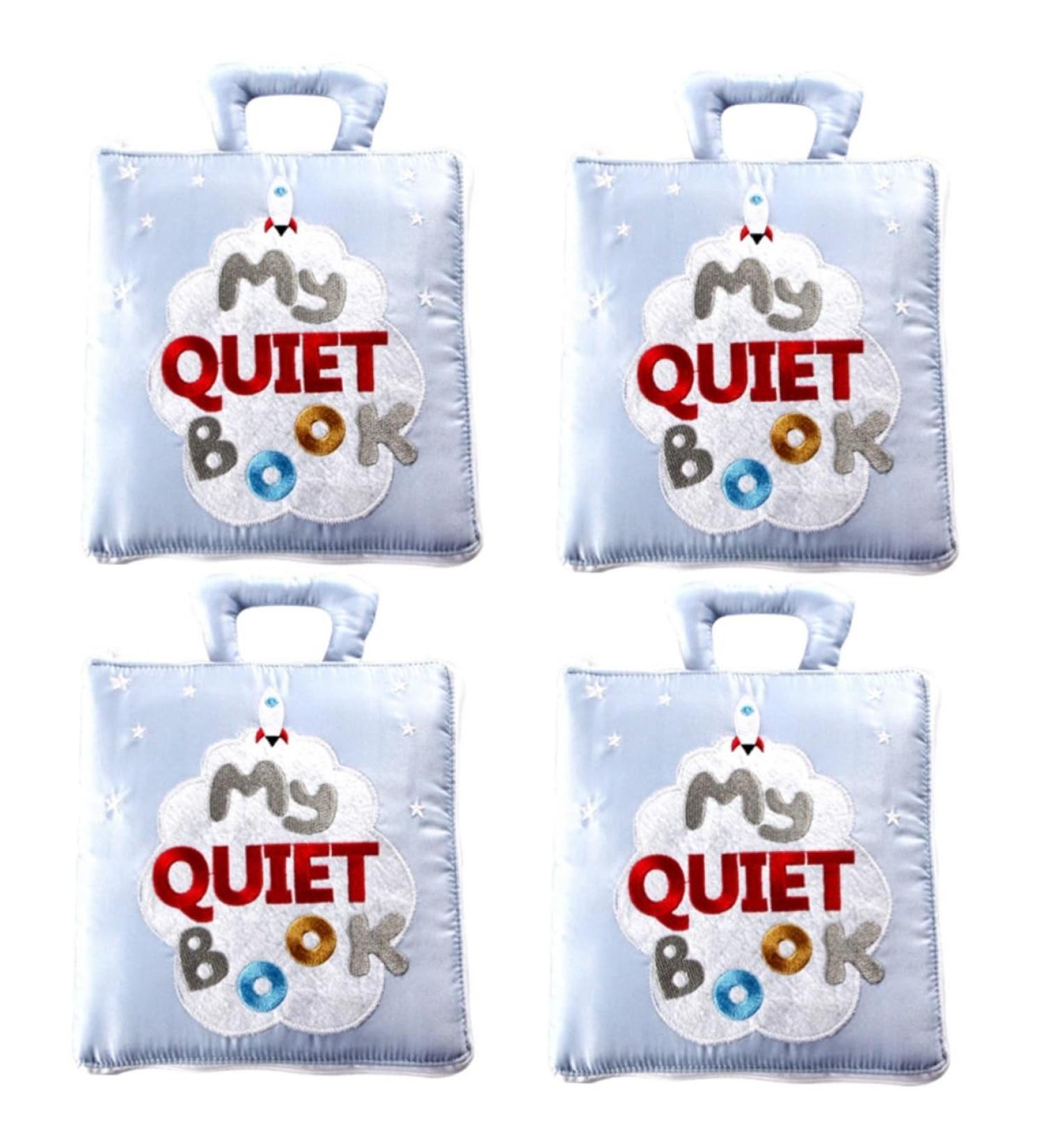 Buy Abaodam 4-Piece Functional Book Travel Toys - Interactive Busy Books for Toddlers & Babies - Soft Fabric Educational Toys - Buy Online on SooperMarket.com