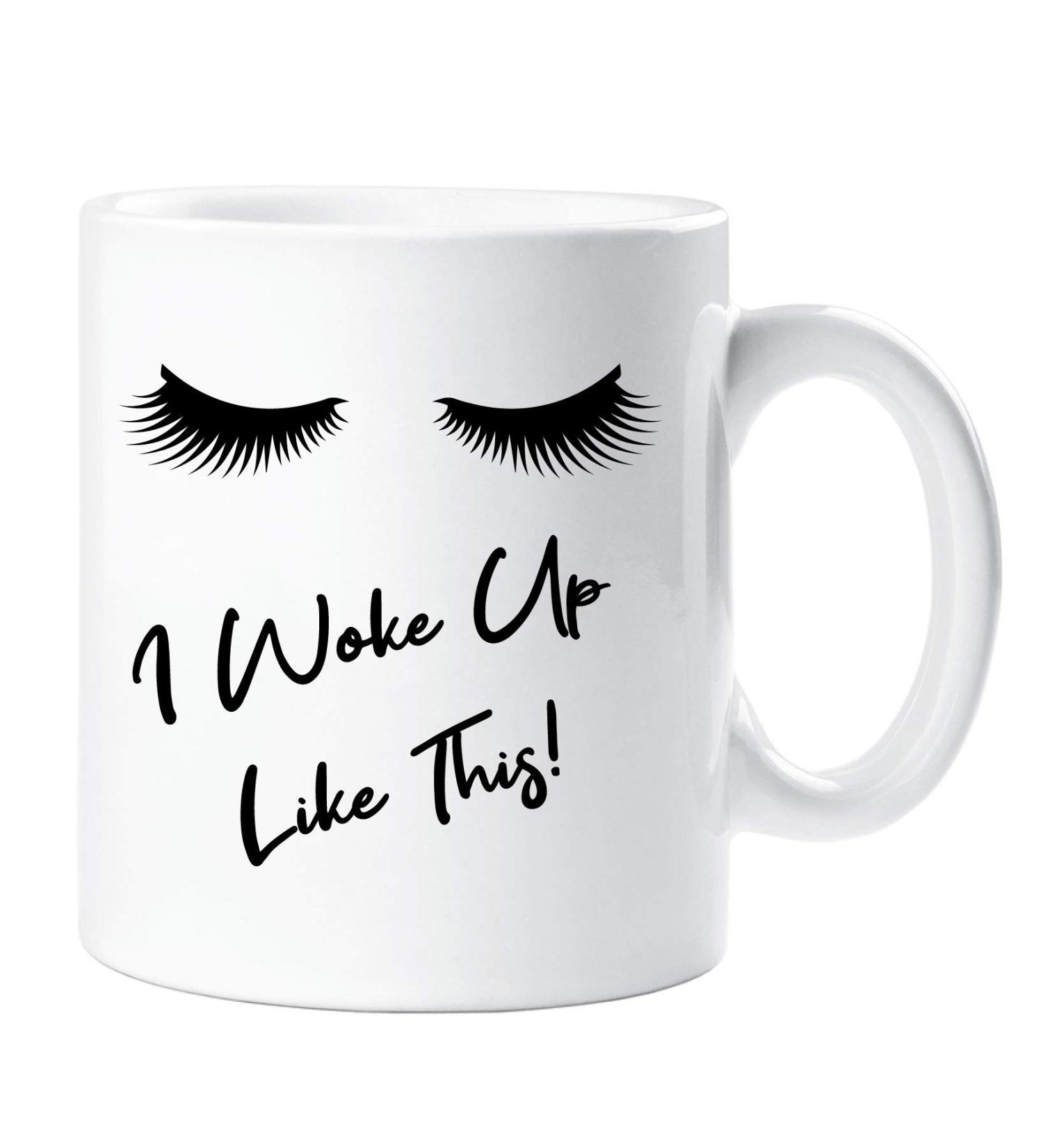 60 Second Makeover Limited Eyelashes & 'I Woke Up Like This' Mug - Perfect Gift for Friends & Daughters | Shop Internationally - Buy Online on SooperMarket.com