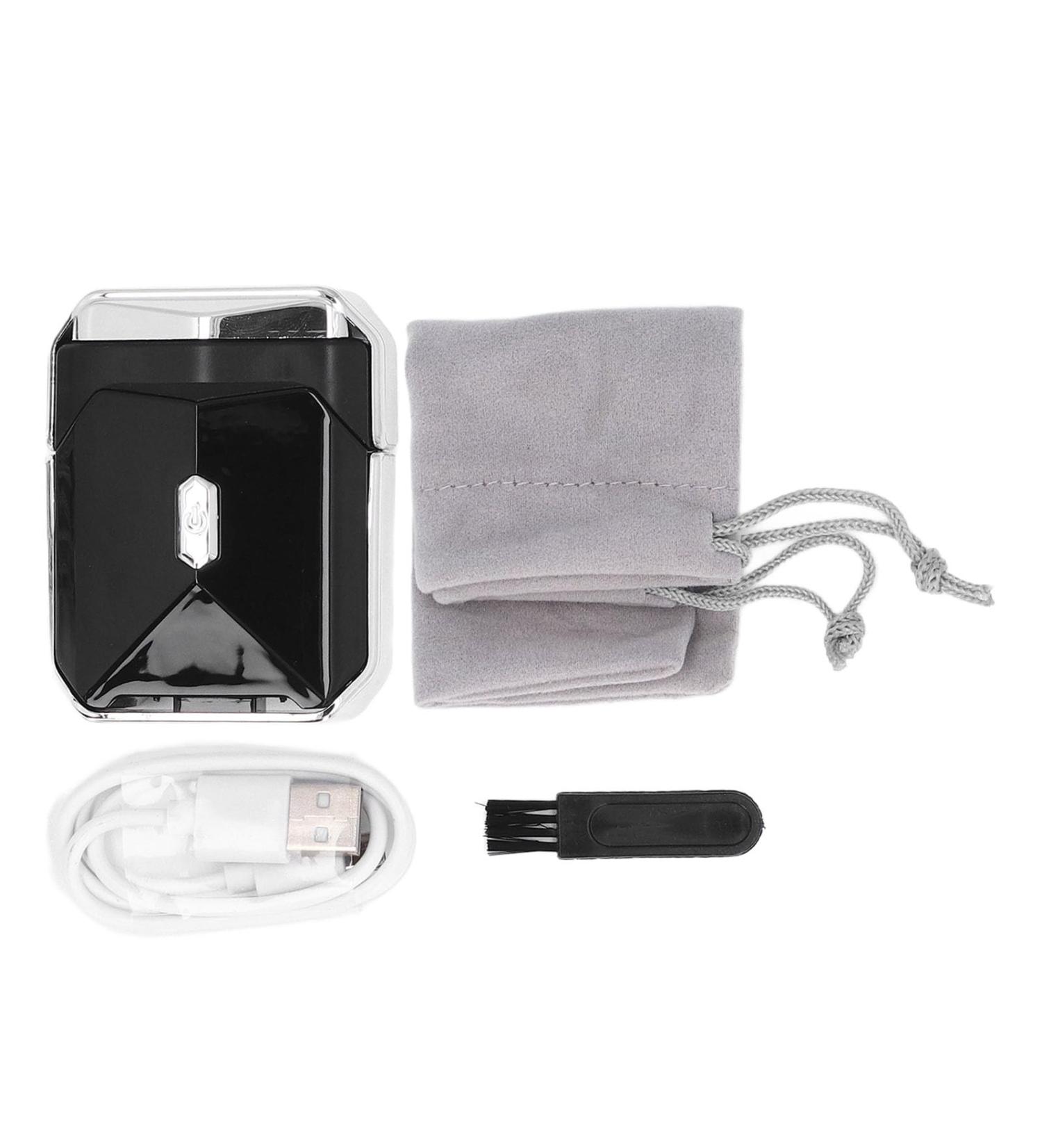 Beard Trimmer with Zinc Alloy Shell Dual Head Design Hair Clipper for Men Full Body Washable Travel Portable IPX7 Waterproof - Buy Online on SooperMarket.com