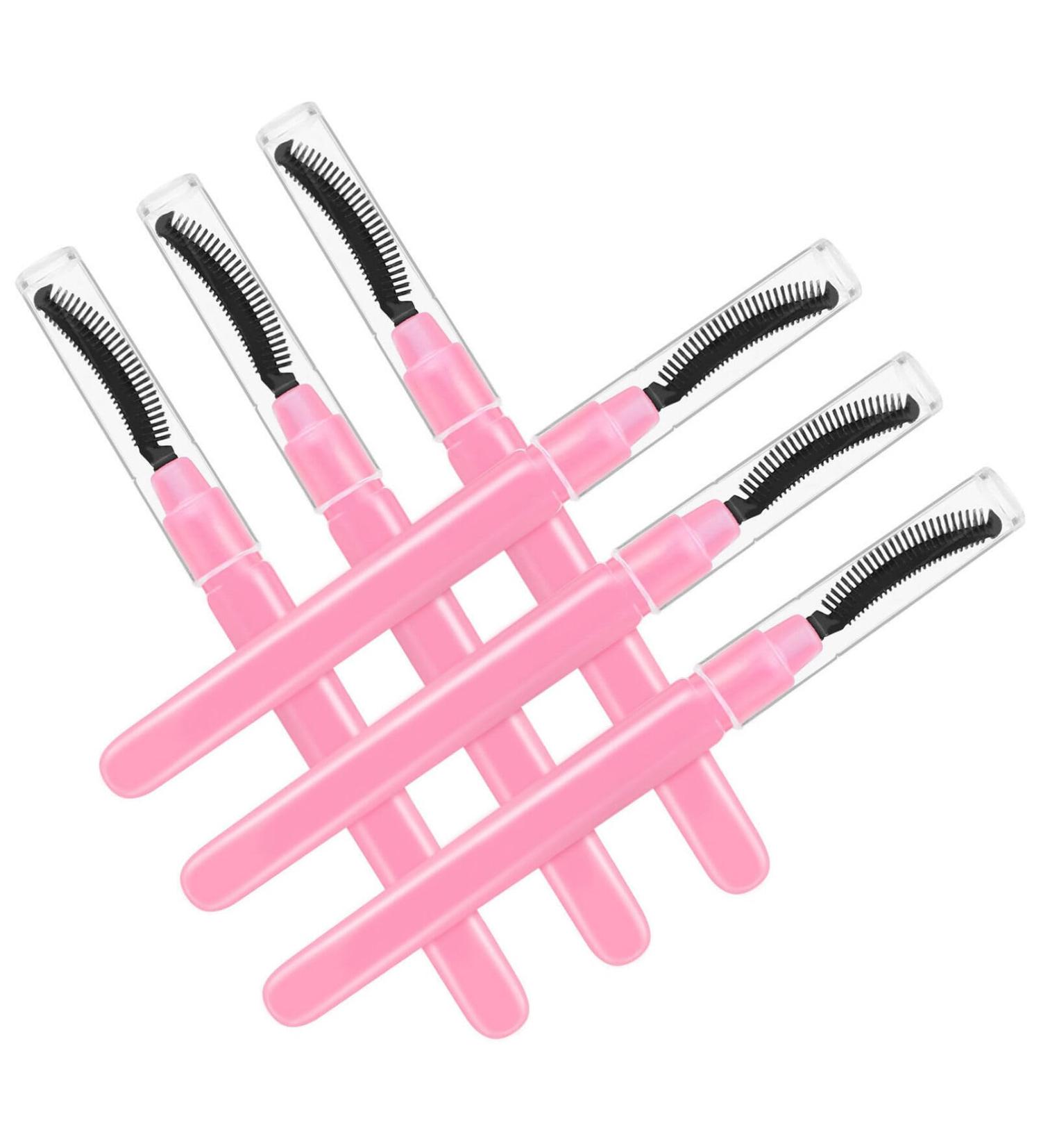 NOLITOY 6pcs Disposable Eyelash Brushes & Mascara Wands | Perfect for Eyelash Extensions & Eyebrows | International Shipping - Buy Online on SooperMarket.com