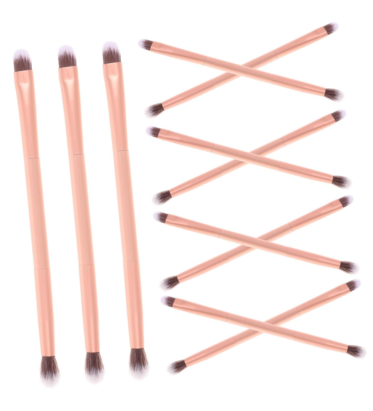 Mikinona 24pcs Makeup Brush Eye Shadow Brush Lash Applicator Double Sided Brush Facial Tool Artificial Fiber - Buy Online on SooperMarket.com