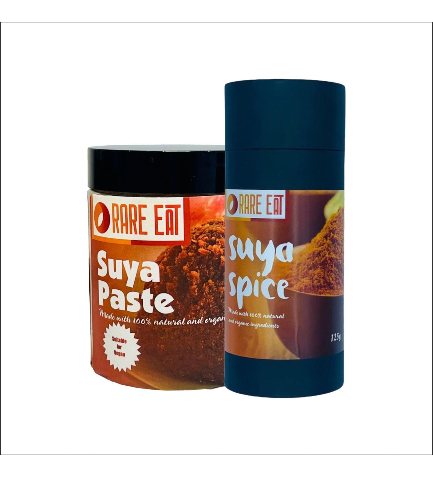 Authentic Suya Paste Yaji + Suya Spice| Made with Natural Ingredients - Buy Online on SooperMarket.com