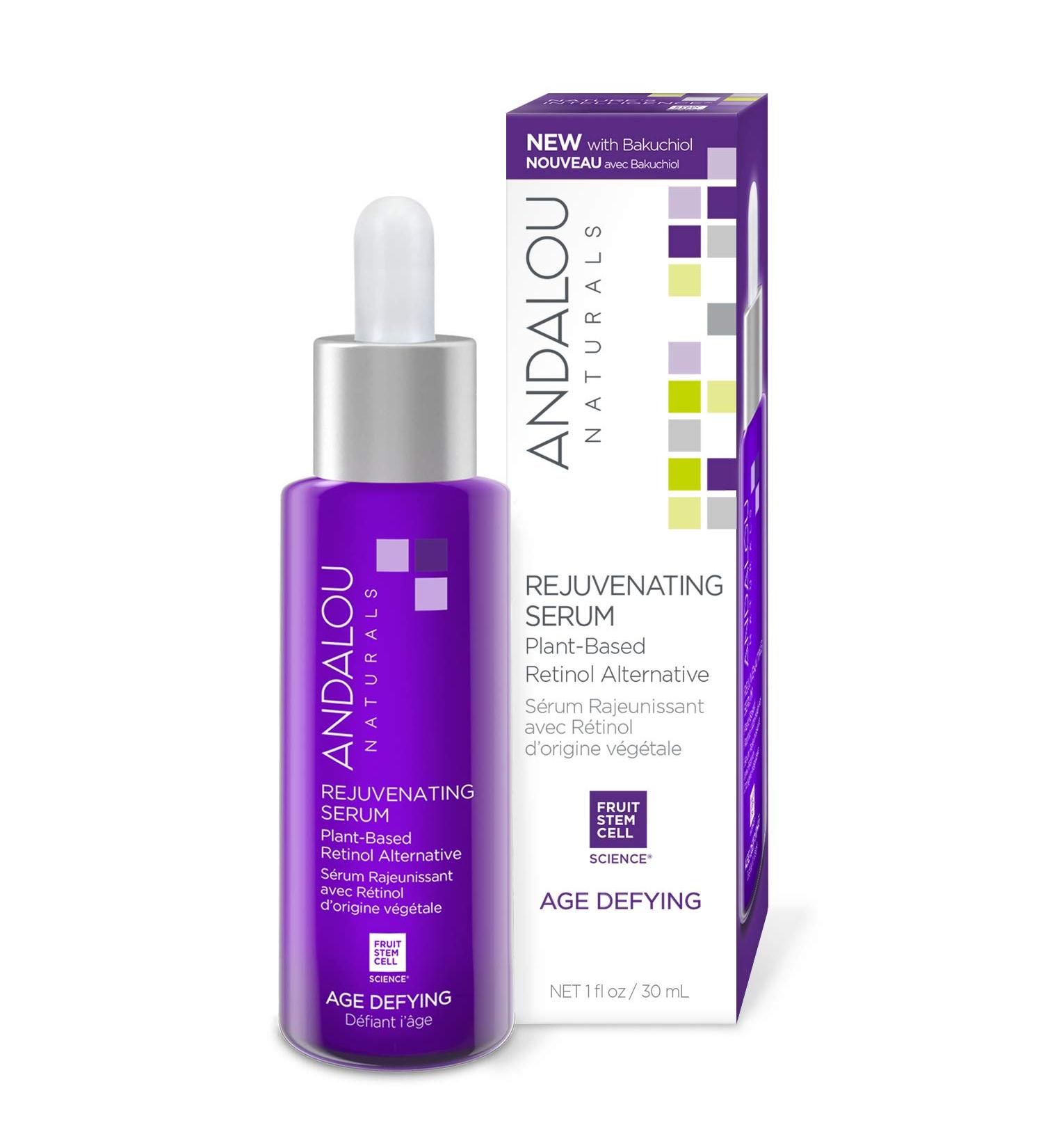 Andalou Naturals Plant Based Retinol Rejuvenating Serum - 1 Oz - Buy Online on SooperMarket.com