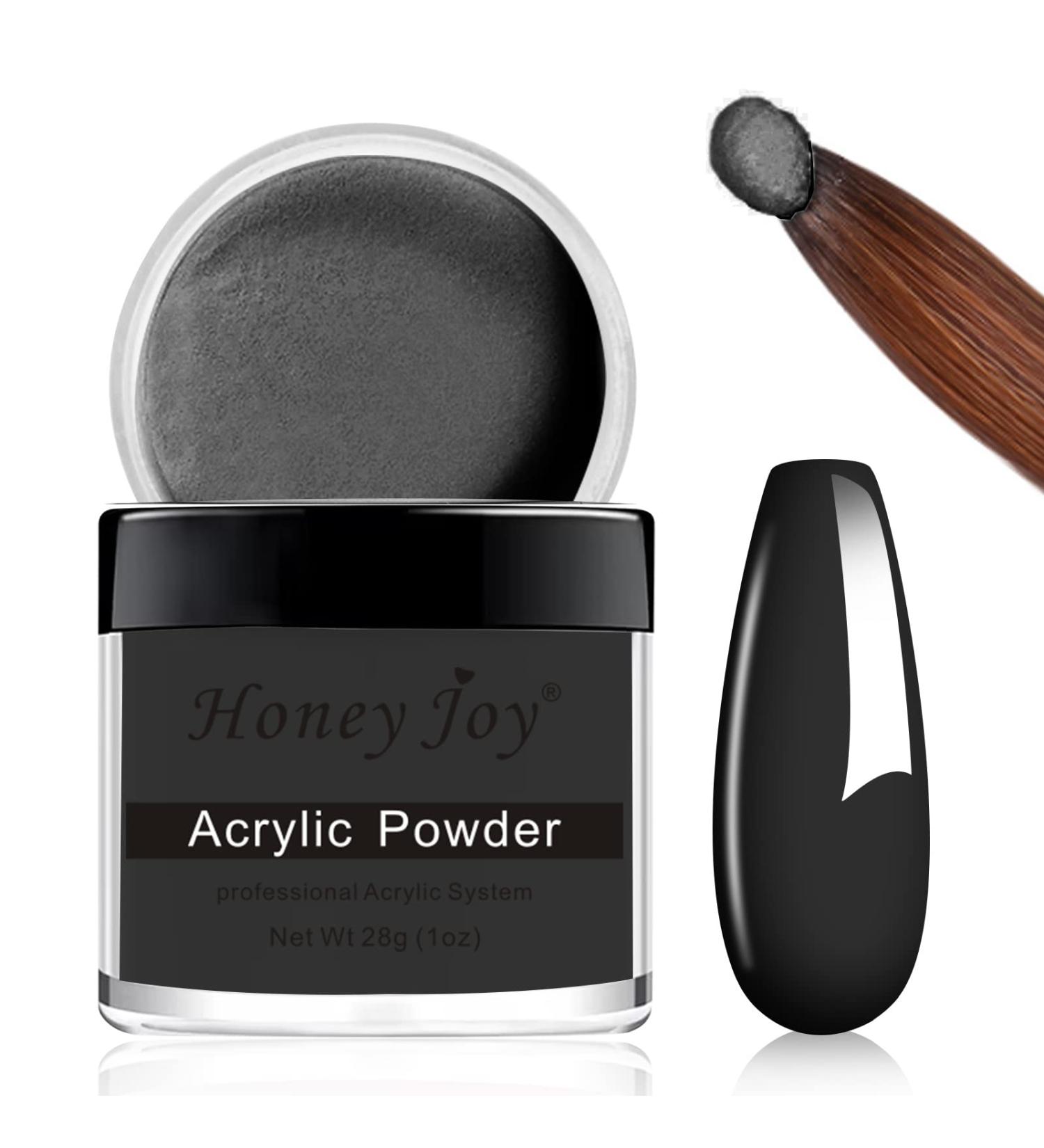28g Acrylic Nail Powder Set for French Manicure - Black HJ-NAP016 - Buy Online on SooperMarket.com