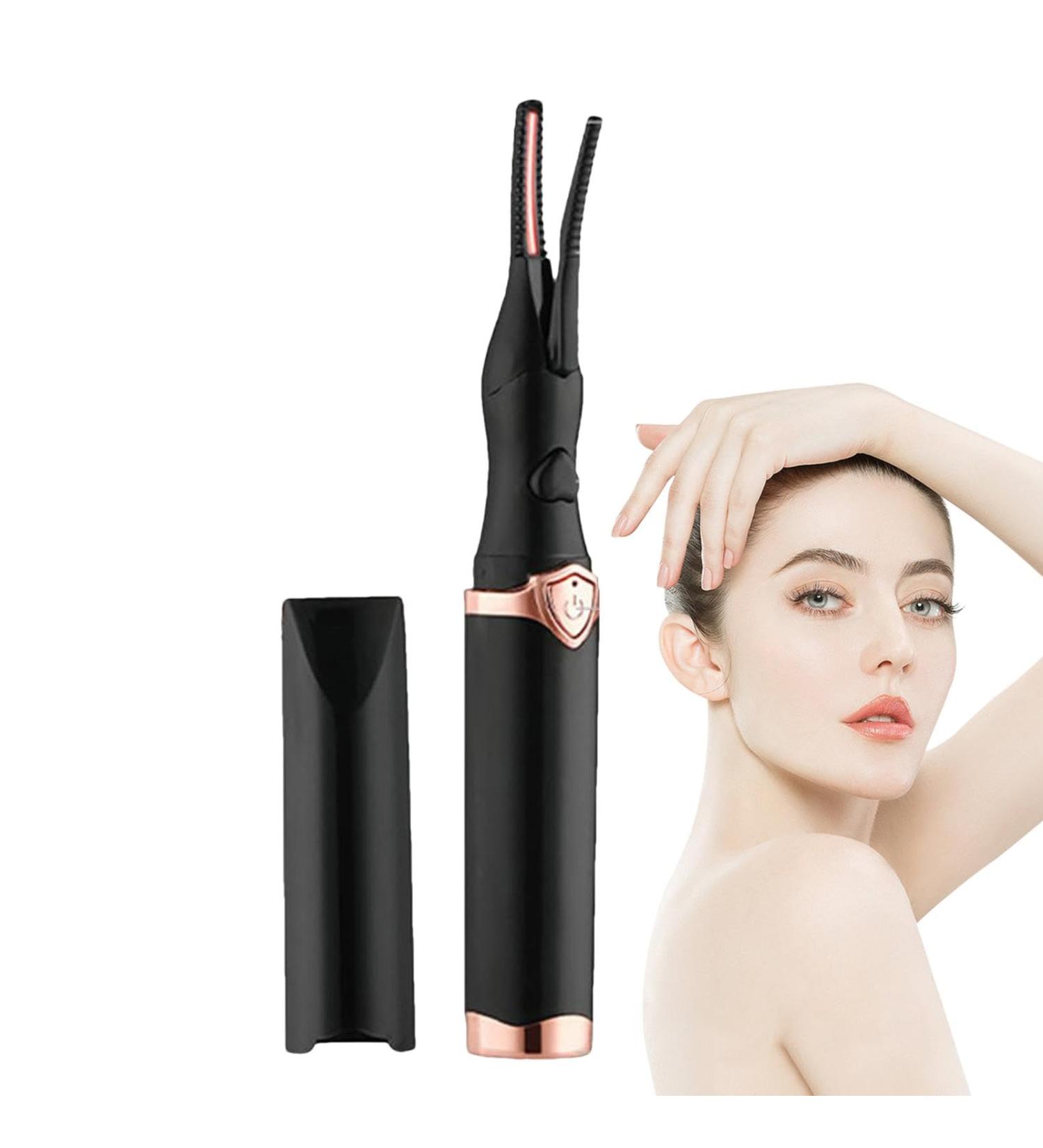 puzzlegame Hot Eyelash Curler - Handheld Eye Lash Curler - USB Heated Eyelash Curler Wand with Intelligent Temperature Control for Both Natural and False Eyelashes - Buy Online on SooperMarket.com
