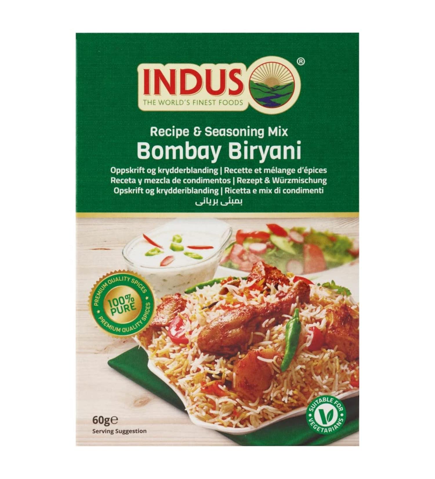 Indus Recipe & Seasoning Mix Bombay Biryani 60g