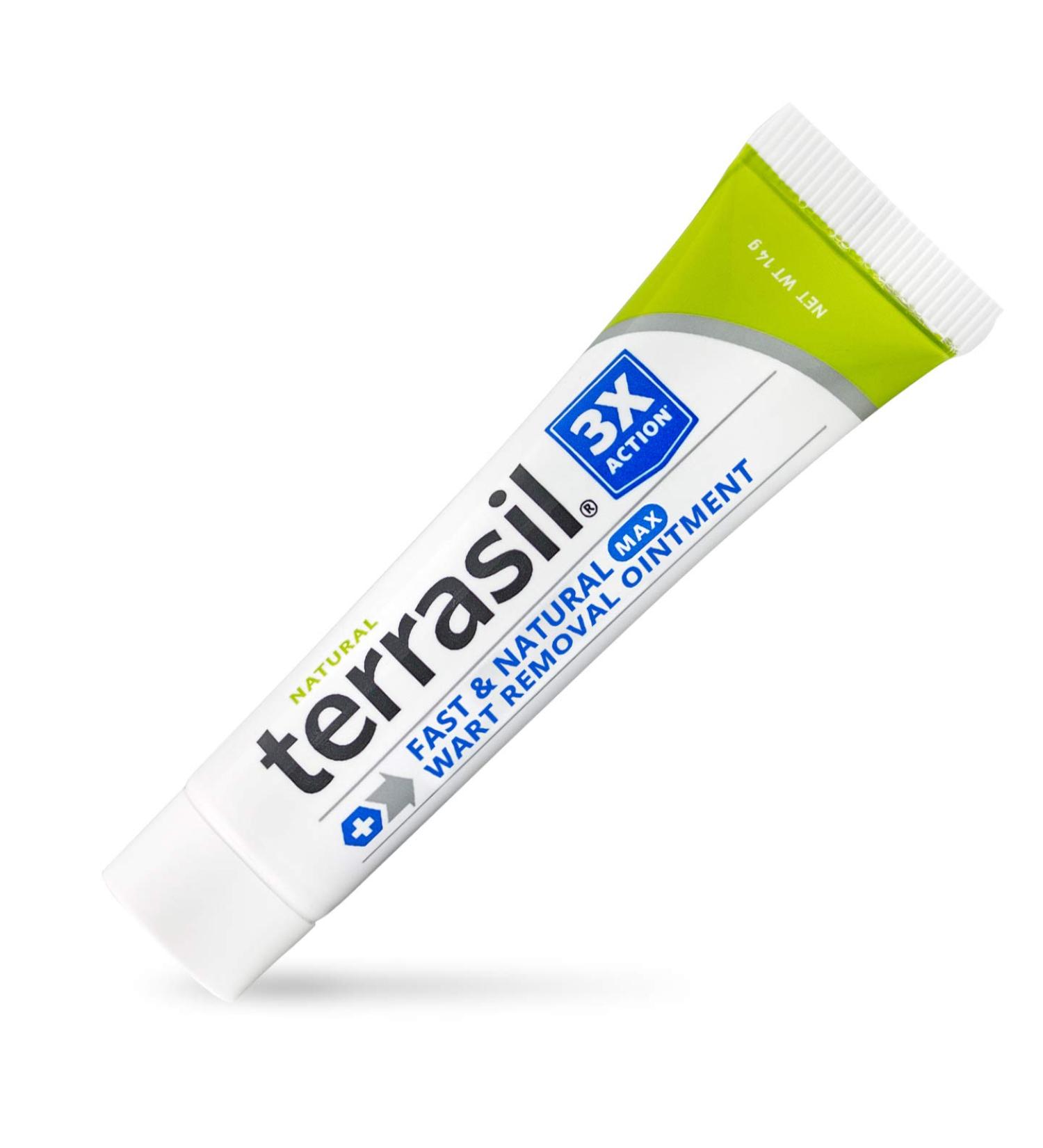 Wart Remover MAX by Terrasil - Safe & Natural Treatment for Plantar, Genital, and Facial Warts - 14gm Tube - Buy Online on SooperMarket.com