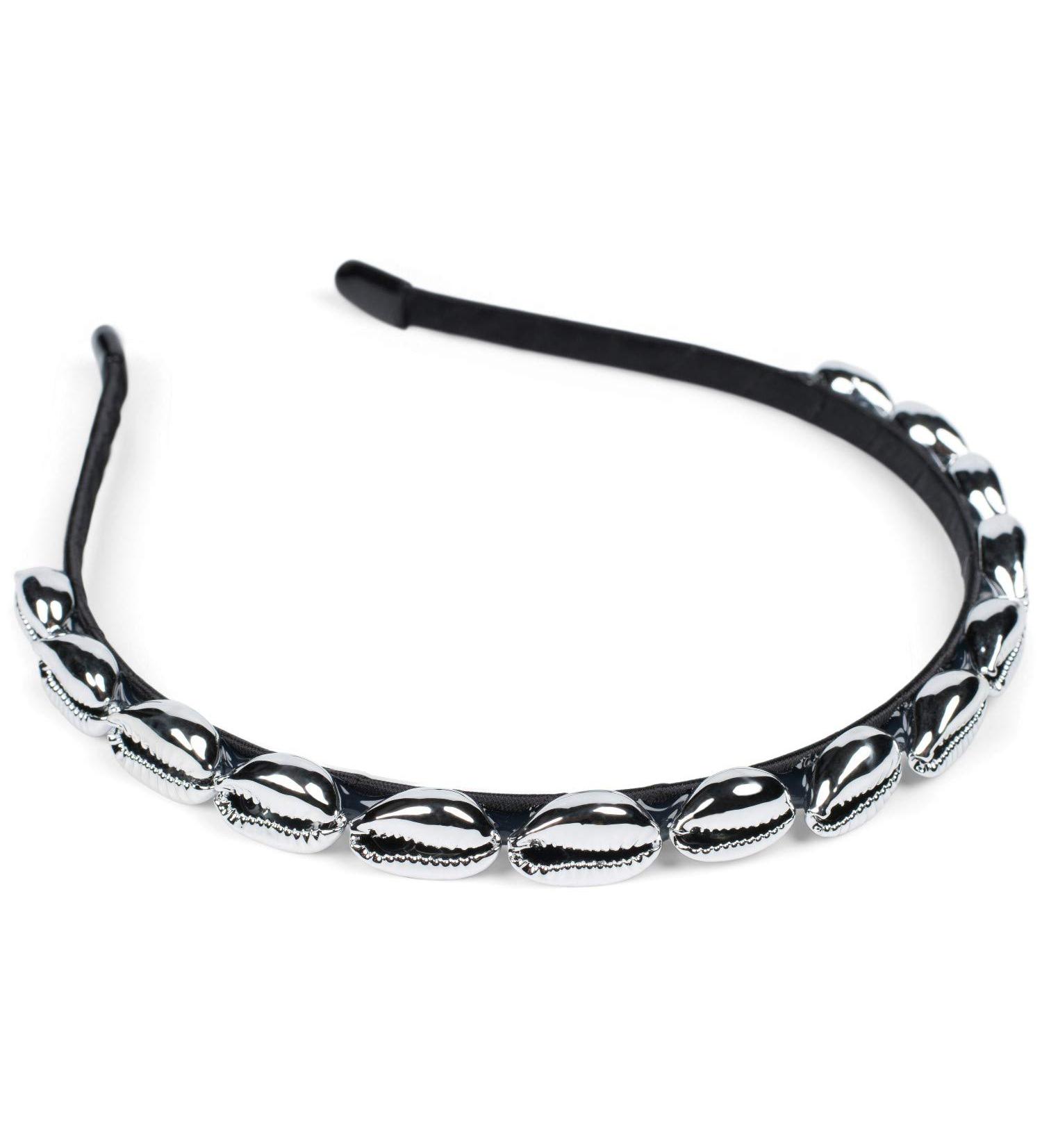 Buy styleBREAKER Silver Shell Headband for Women | Maritime Hairband 04027012 - International Shipping Available - Buy Online on SooperMarket.com