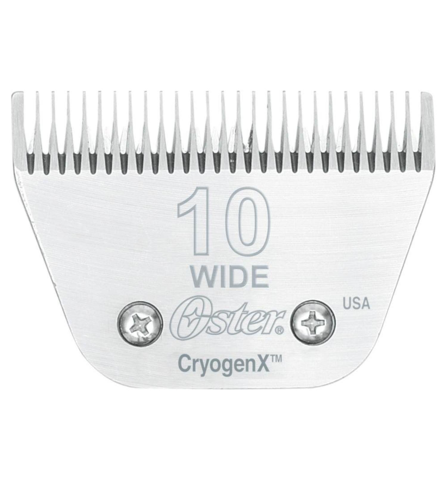 Cryogen-X shaving heads for Golden A5 clipper 10 wide: cutting length 2.4mm wide