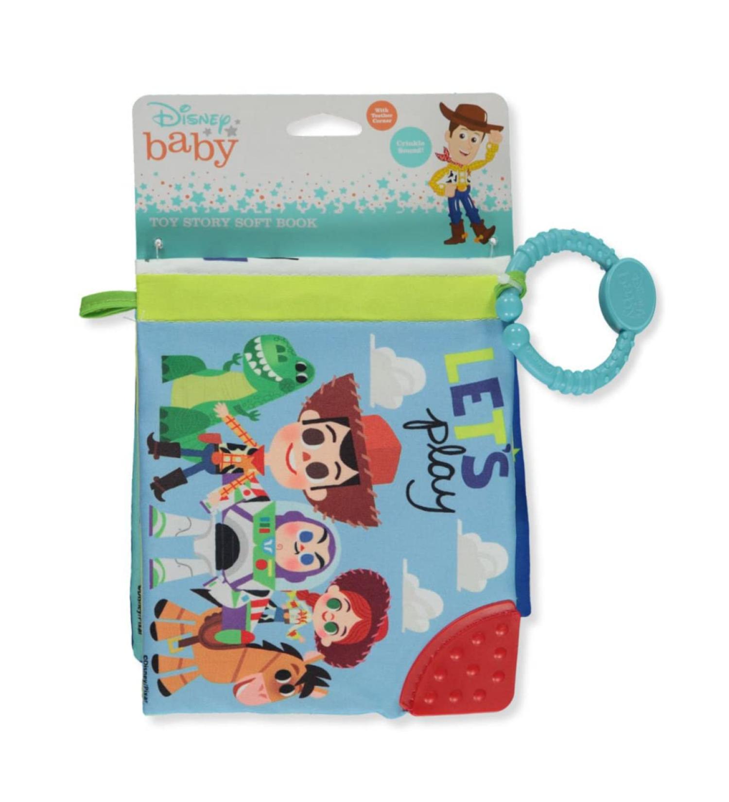 Disney Toy Story Soft Crinkle Book - Aqua/Multi  one Size