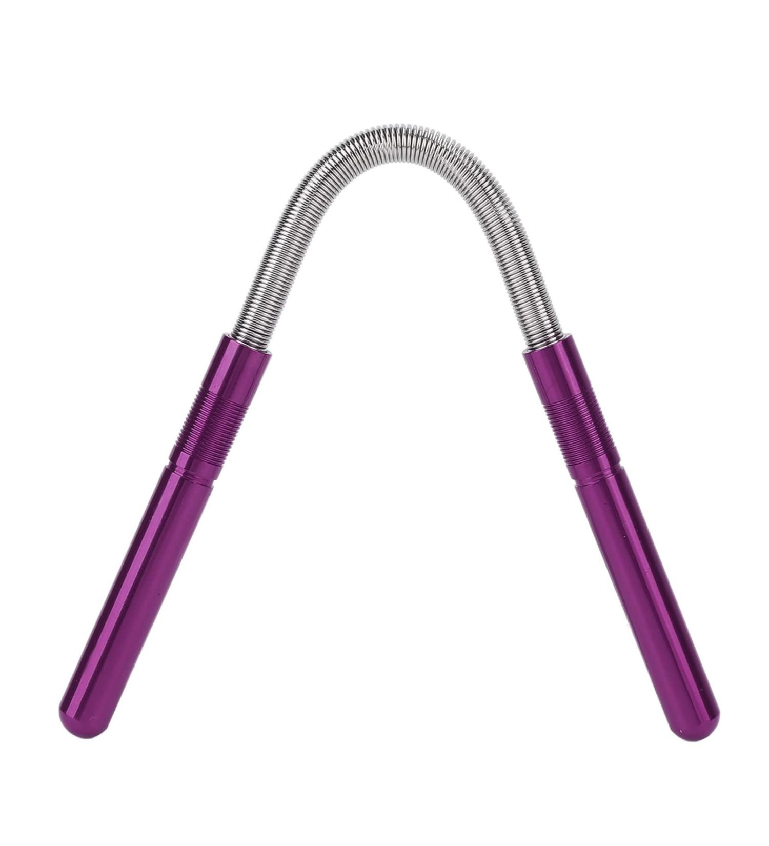 Stainless Steel Facial Hair Remover Spring Threader - Effective Epilator Kit for Upper Lip and Eyebrows (Purple) - Buy Online on SooperMarket.com