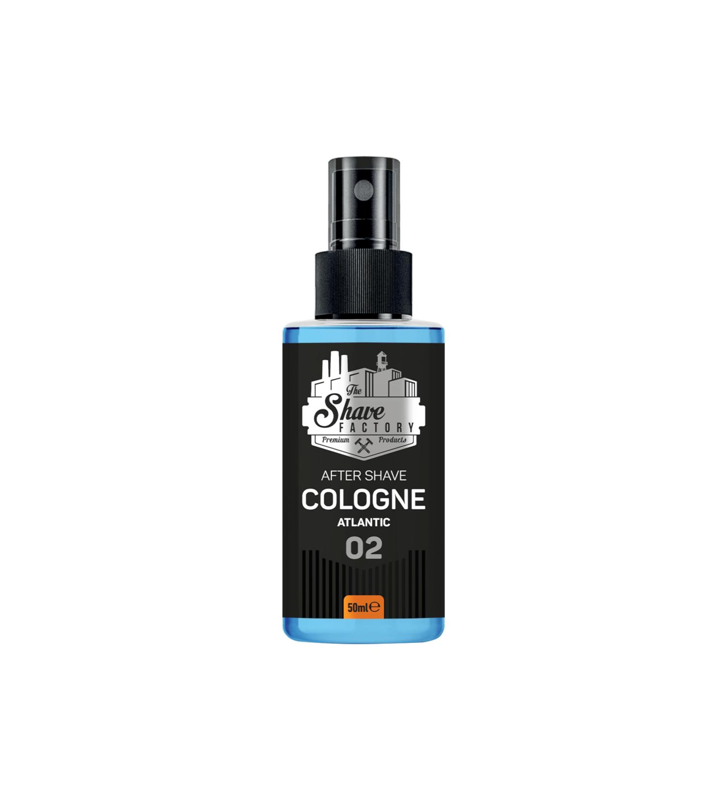 the shave factory After Shave Cologne Series (02 Atlantic 50ml (1.69 fl. oz)) 02 Atlantic 1.69 Fl Oz (Pack of 1) - Buy Online on SooperMarket.com