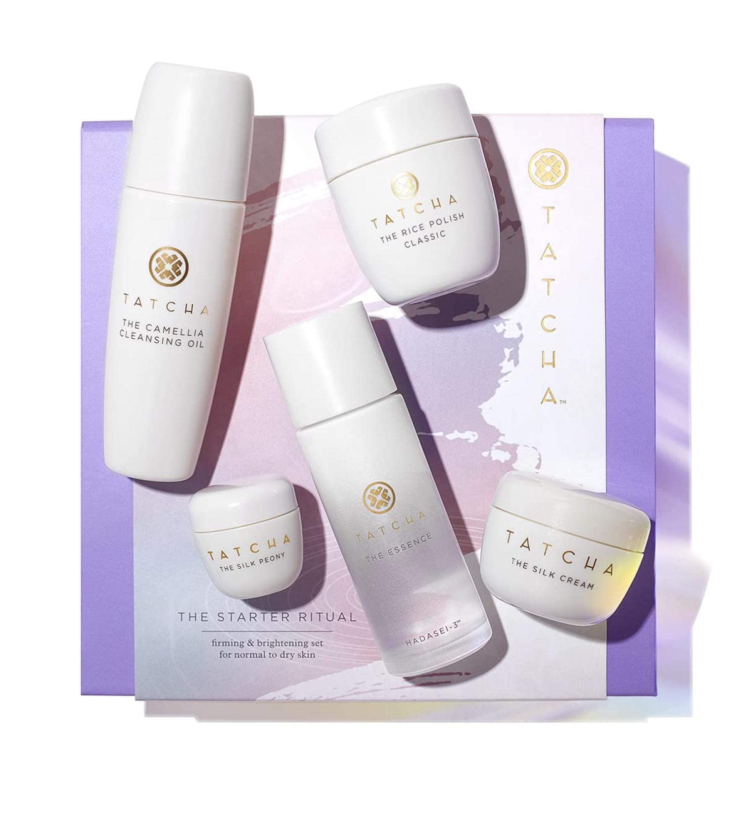 Tatcha Starter Ritual Set for Normal to Dry Skin - Complete Skincare Solution - Buy Online on SooperMarket.com