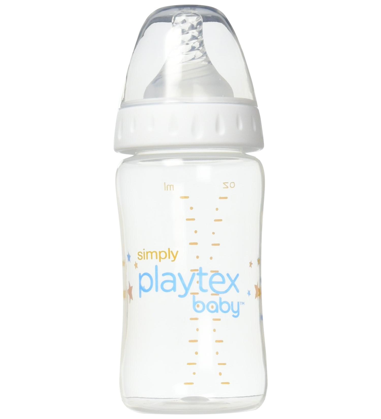 Playtex Simply Baby Bottle  Leak-Proof BPA Free  9 Ounce