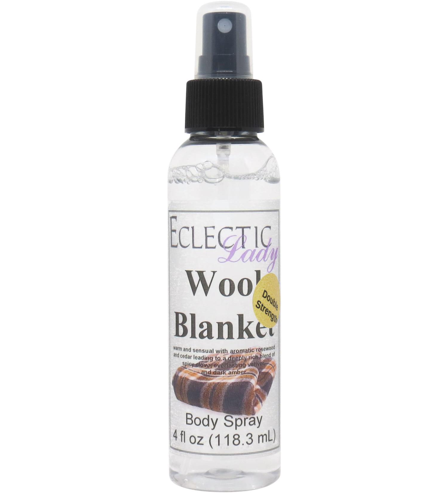 Wool Blanket Body Spray (Double Strength) 4 ounces Body Mist for Women with Clean Light & Gentle Fragrance Long Lasting Perfume with Comforting Scent for Men & Women Cologne with Soft Subtle 4 Fluid Ounces (Double Strength) - Buy Online on SooperMarket.com
