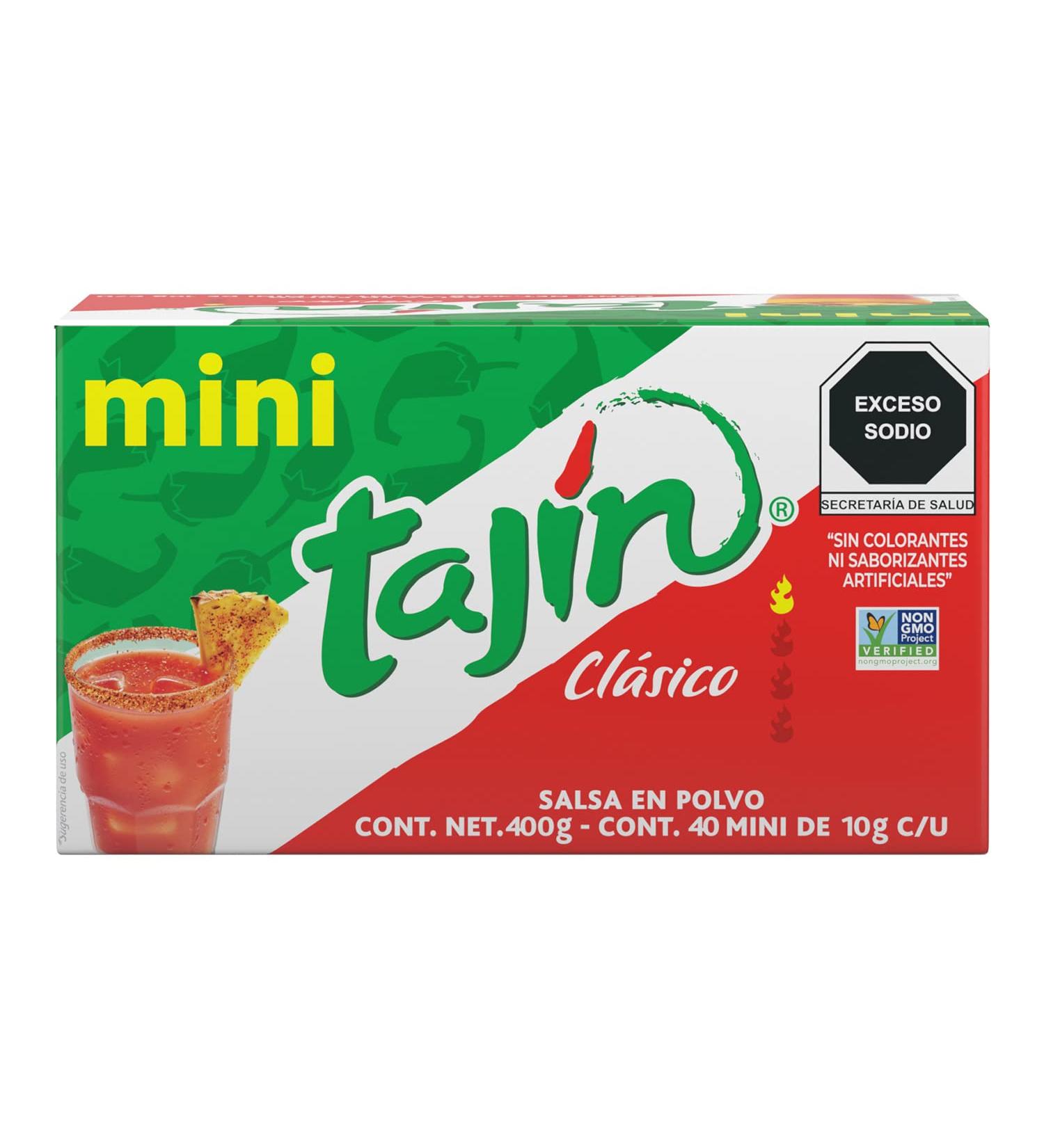 Tajn Clsico Chile Lime Seasoning Mini Display 0.35 oz 40 Mini Bottles (Pack of 1) 0.35 Ounce (Pack of 40) - Buy Online on SooperMarket.com
