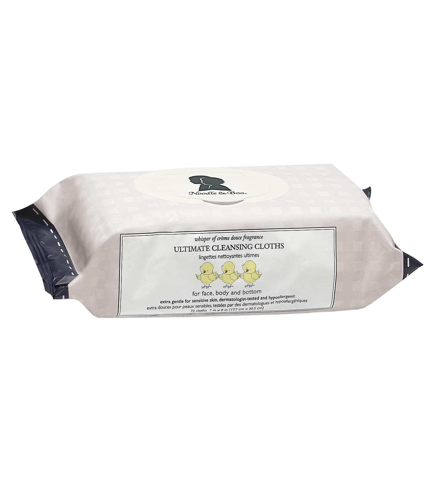 Noodle & Boo Baby Cleansing Cloths 72 Count - Gentle Body and Face Care - Buy Online on SooperMarket.com
