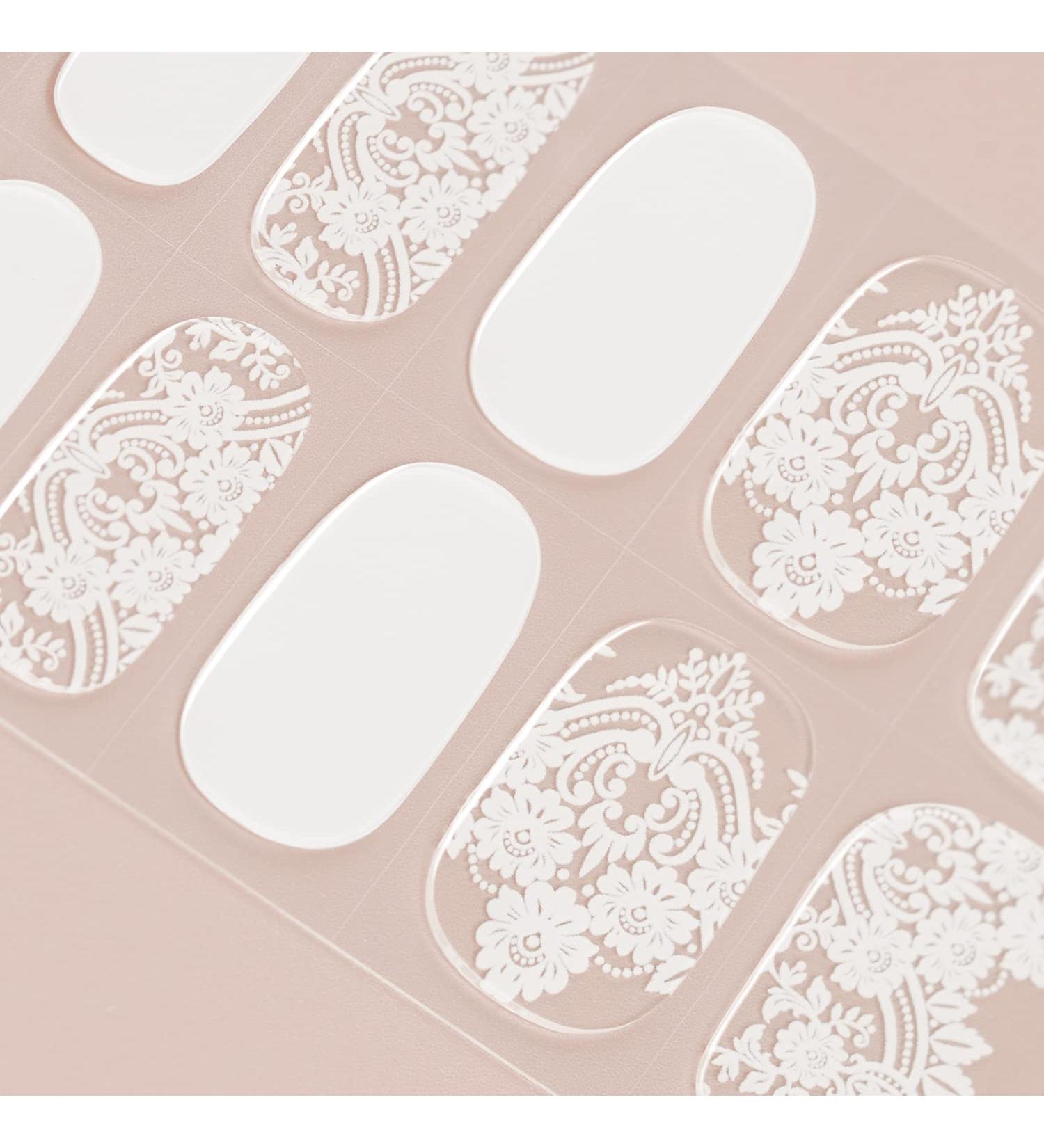 DANNI & TONI 28 Exoticism Semi-Cured Gel Nail Stickers with European Patterns - Buy Online on SooperMarket.com