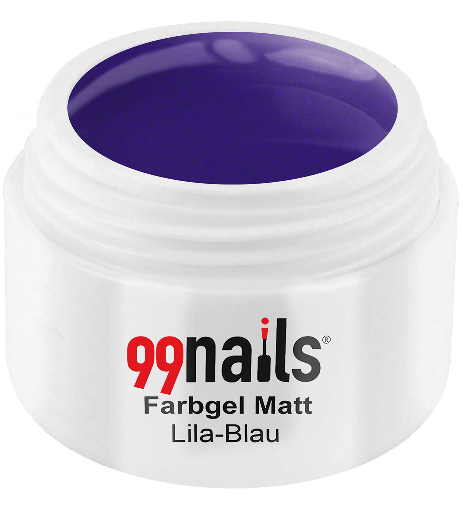 99nails Color Gel Matt - Purple-Blue 5ml | Premium International Shipping for Nail Art - Buy Online on SooperMarket.com