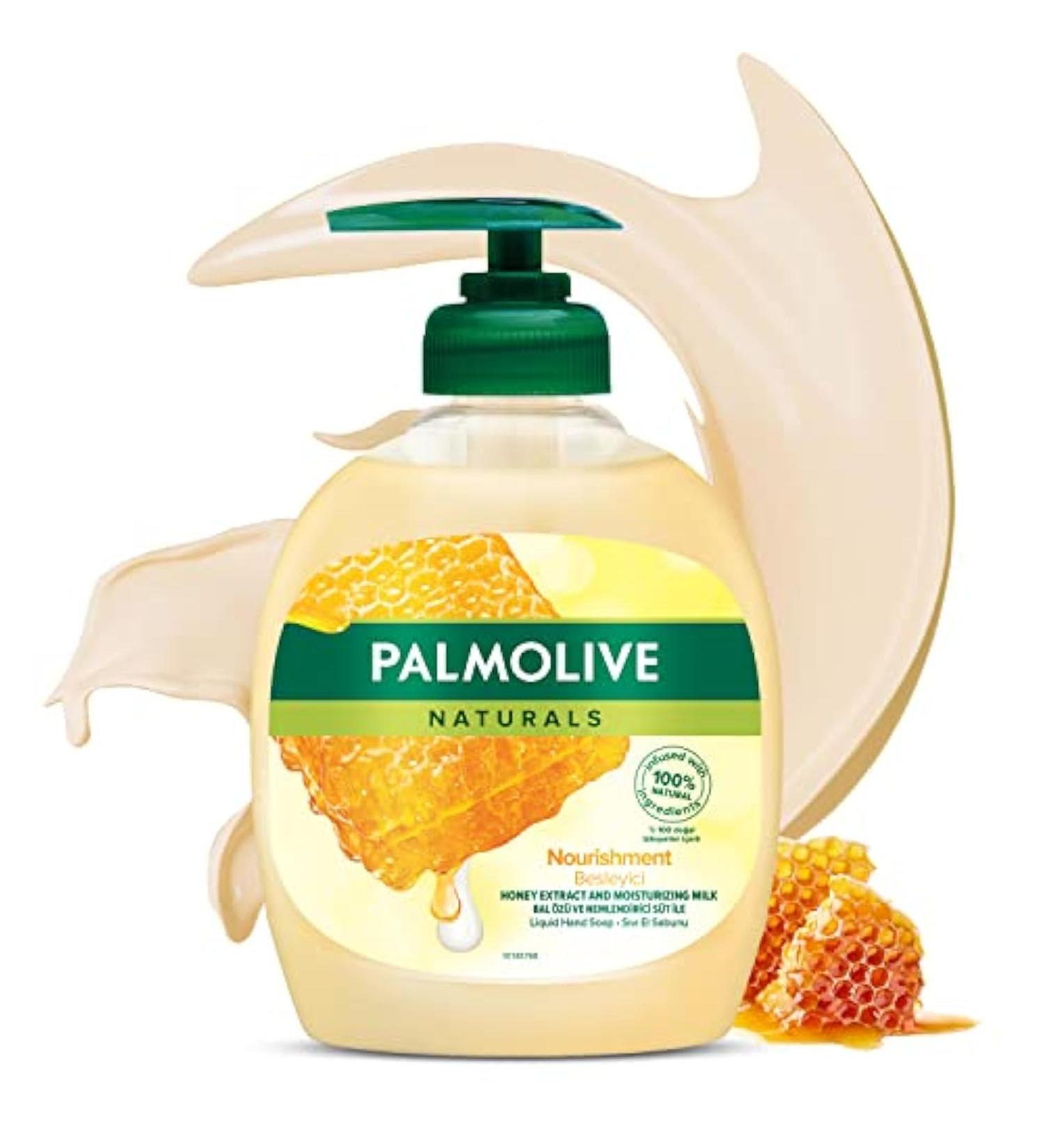 Buy Palmolive Naturals Milk & Honey Liquid Handwash 300ml - Gentle Moisturizing Formula | International Shipping Available - Buy Online on SooperMarket.com