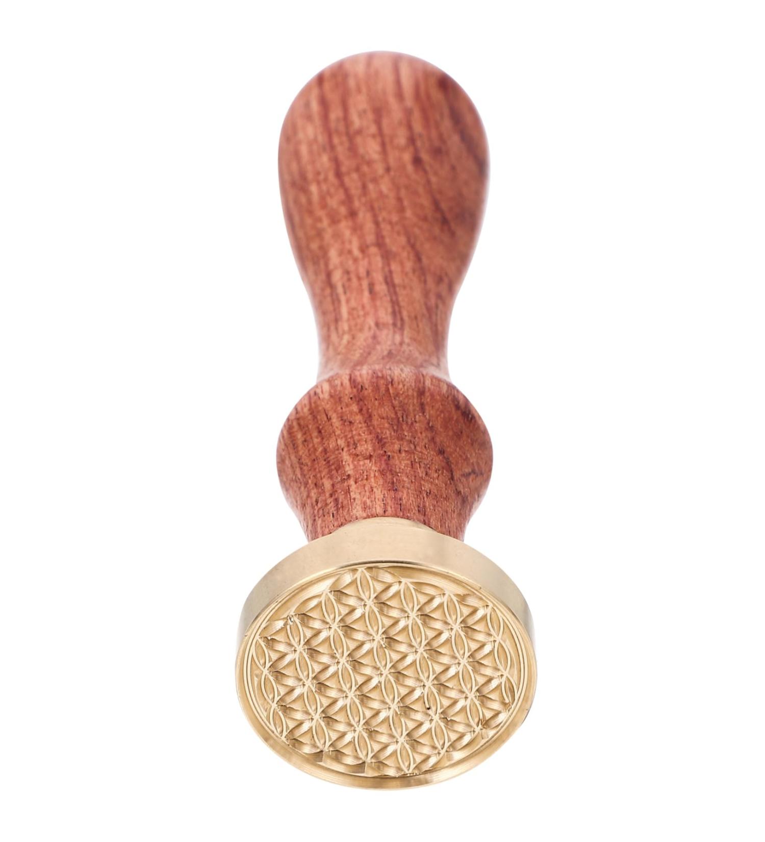 MUSISALY 1pc Dispensing Plate Tool Retro Sealing Stamp Eye Shadow Pressure Stamper Hotfix Copper Copper Head 1 count (Pack of 1) Golden - Buy Online on SooperMarket.com