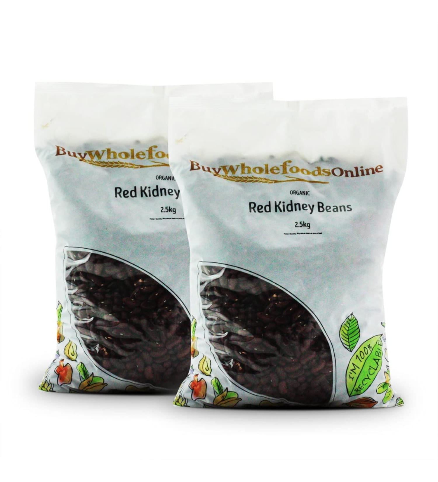 Organic Red Kidney Beans 5kg (BWFO)