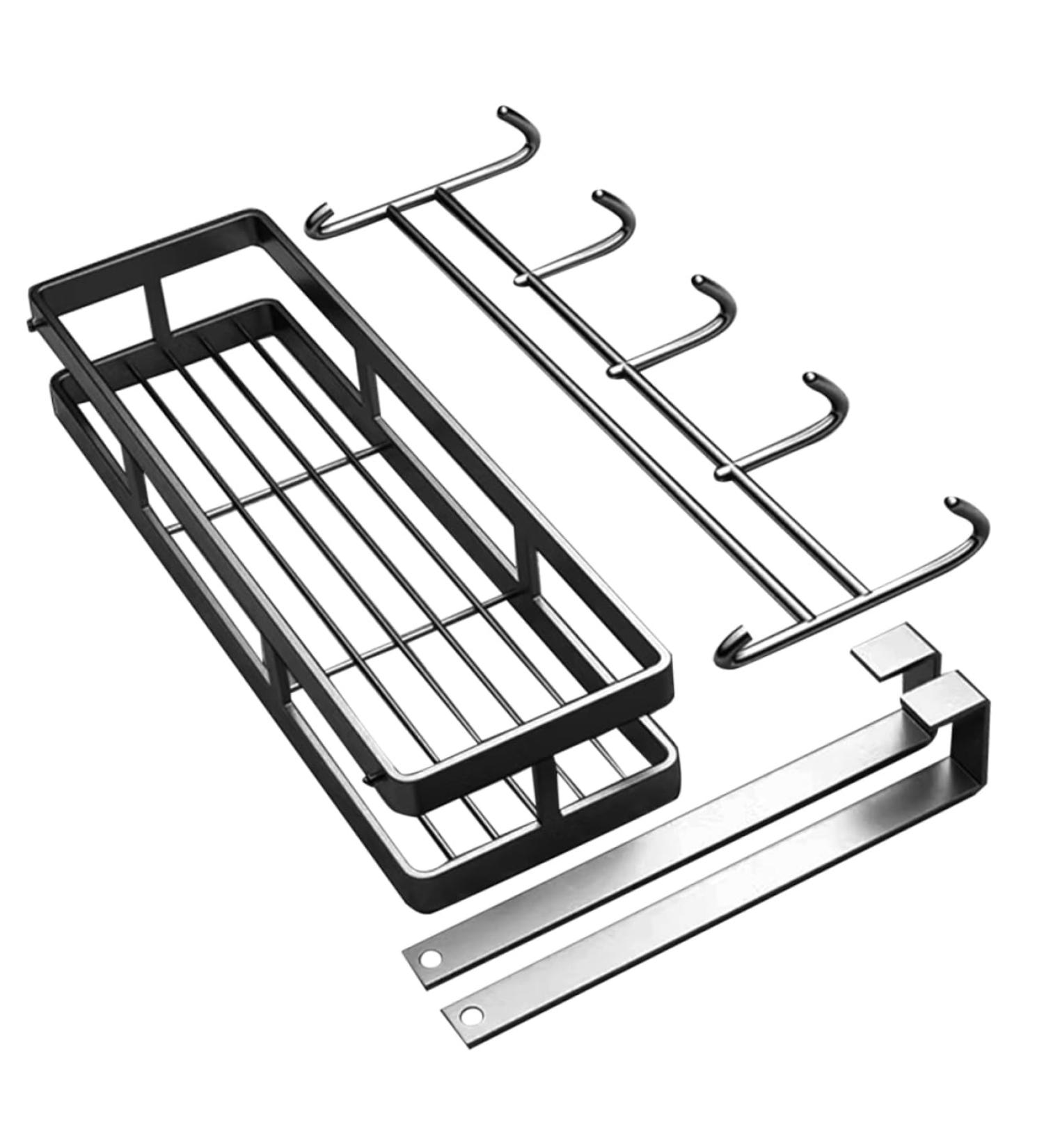 Cabilock Storage Rack Clothes Hanger Door Shelf Hooks for Door Towel Hanger Ordinary Hook Coat Rack Outdoor - Buy Online on SooperMarket.com