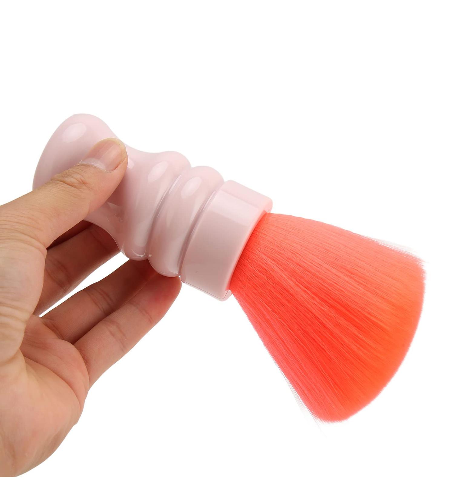 Neck Duster Brush Portable Barber Neck Cleaning Brush for Cleaning Broken Hair or Beard Face Duster Brush with Nylon Bristles and Ergonomic Handle Barber Supplies for Hair Salon - Buy Online on SooperMarket.com
