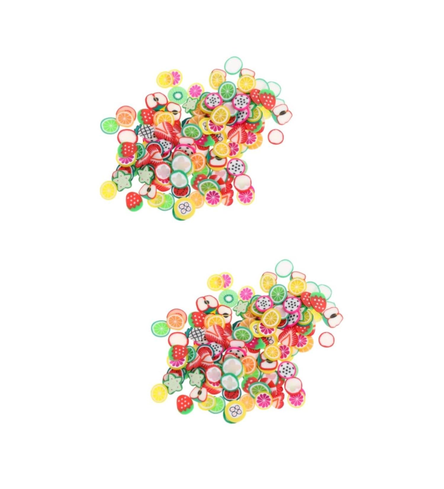 Beavorty 8 Packs Nail Art Polymer Clay Fruit Embellishments Nail Art Craft DIY Nail Decoration Fruit Pattern Nail Decorations Craft Making Beads Manicure 3d Fruit Slices Resin - Buy Online on SooperMarket.com