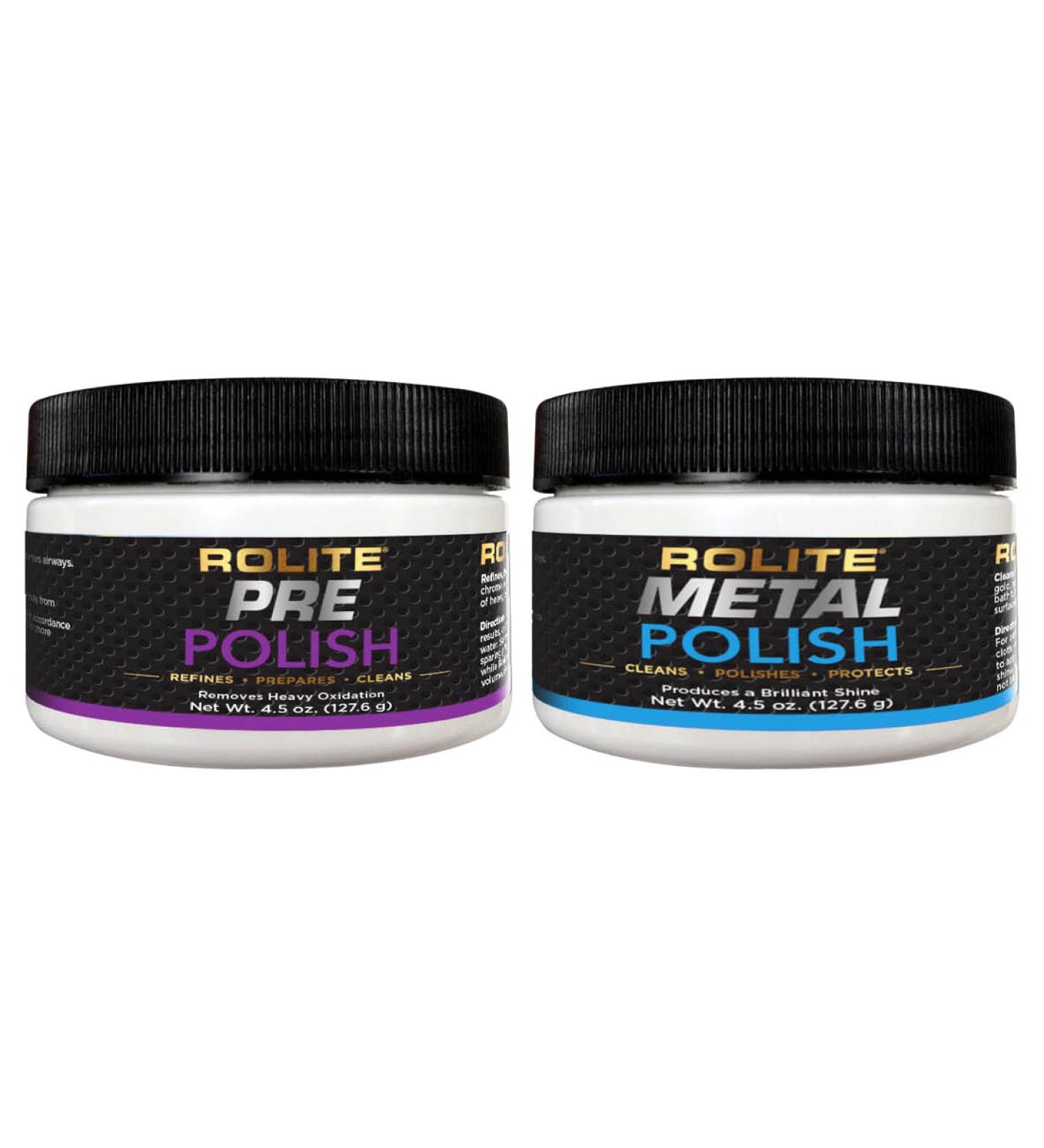 Rolite RPPMP45zCP Pre Polish & Metal Polish - Ultimate Restorative Shine 4.5 Oz - International Shipping Available - Buy Online on SooperMarket.com