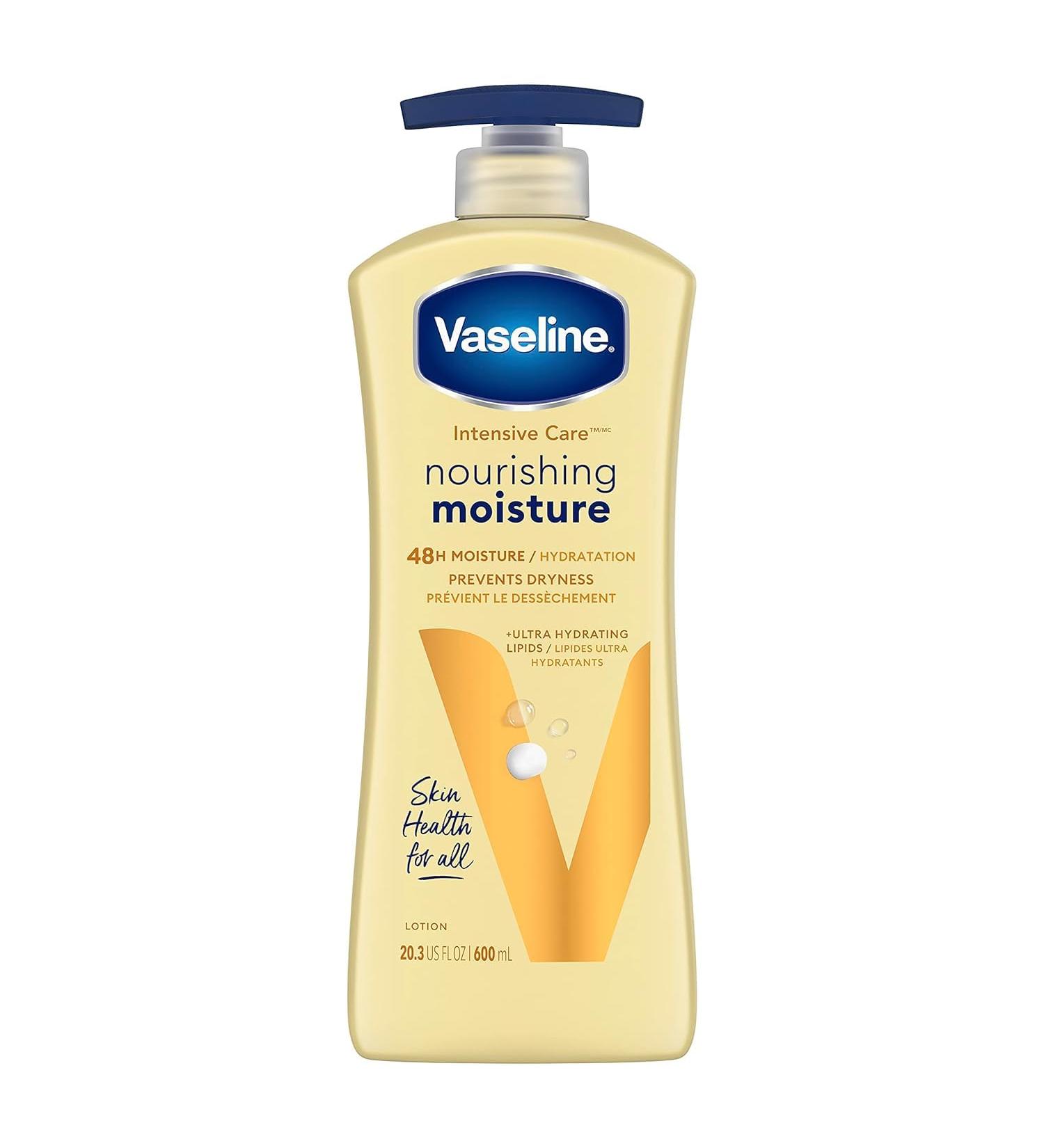Buy Vaseline Body Lotion Essential Healing 20.3 oz - Nourishing Moisturizer for All Skin Types | Fast International Shipping - Buy Online on SooperMarket.com