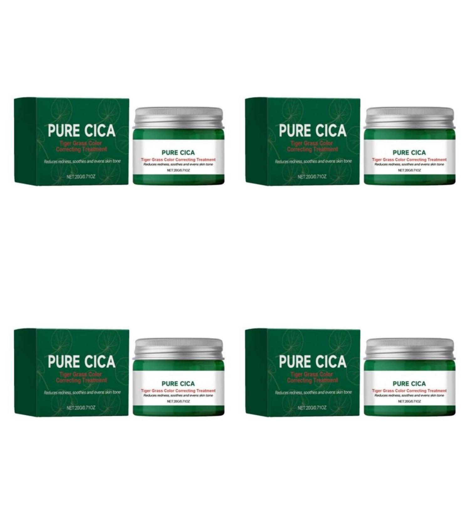 4 Pieces Colour Correcting Cream For Redness Centella Soothing Cream Colour Correction Cream Facial Moisturiser For Women Men Whitening Cream For Face Skincare - Buy Online on SooperMarket.com
